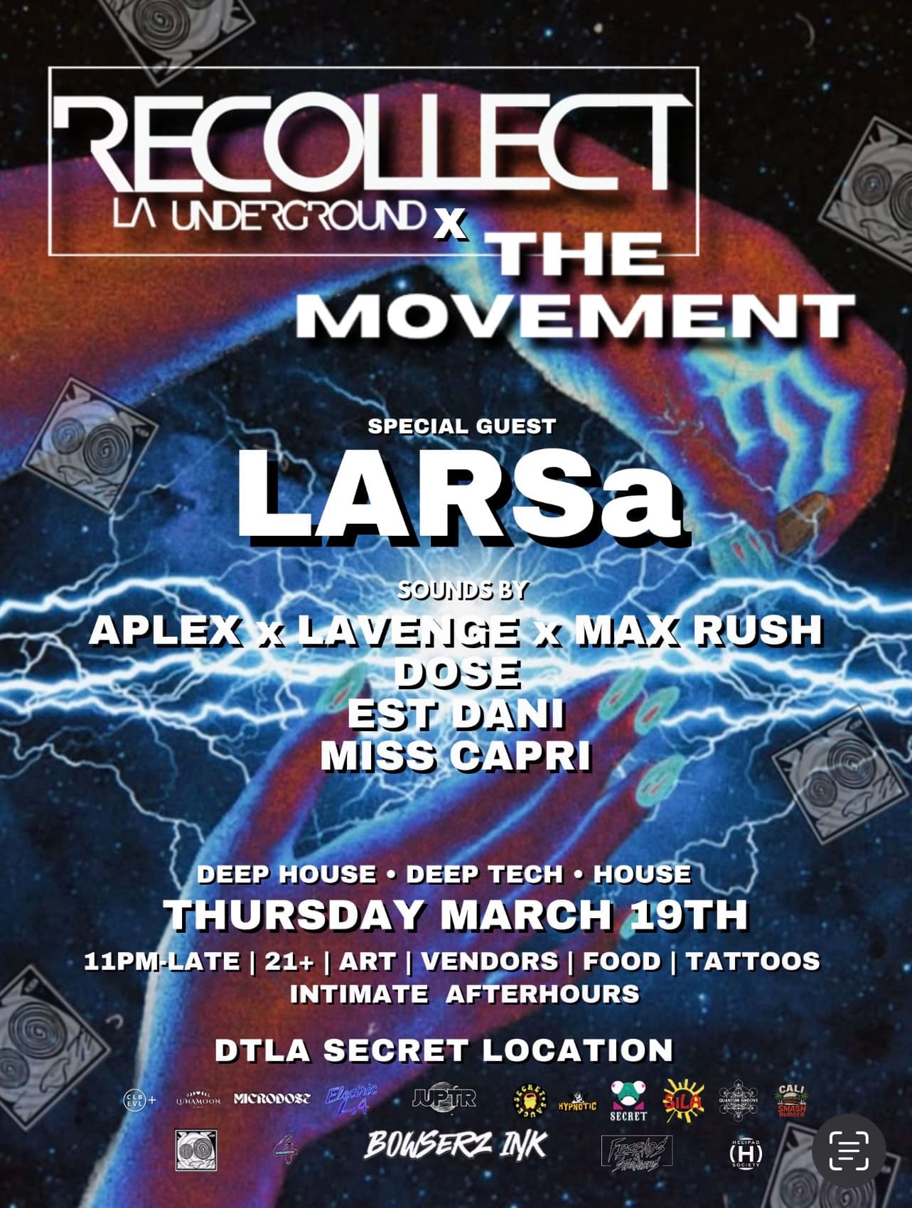 RECOLLECT LA UNDERGROUND AFTER HOURS