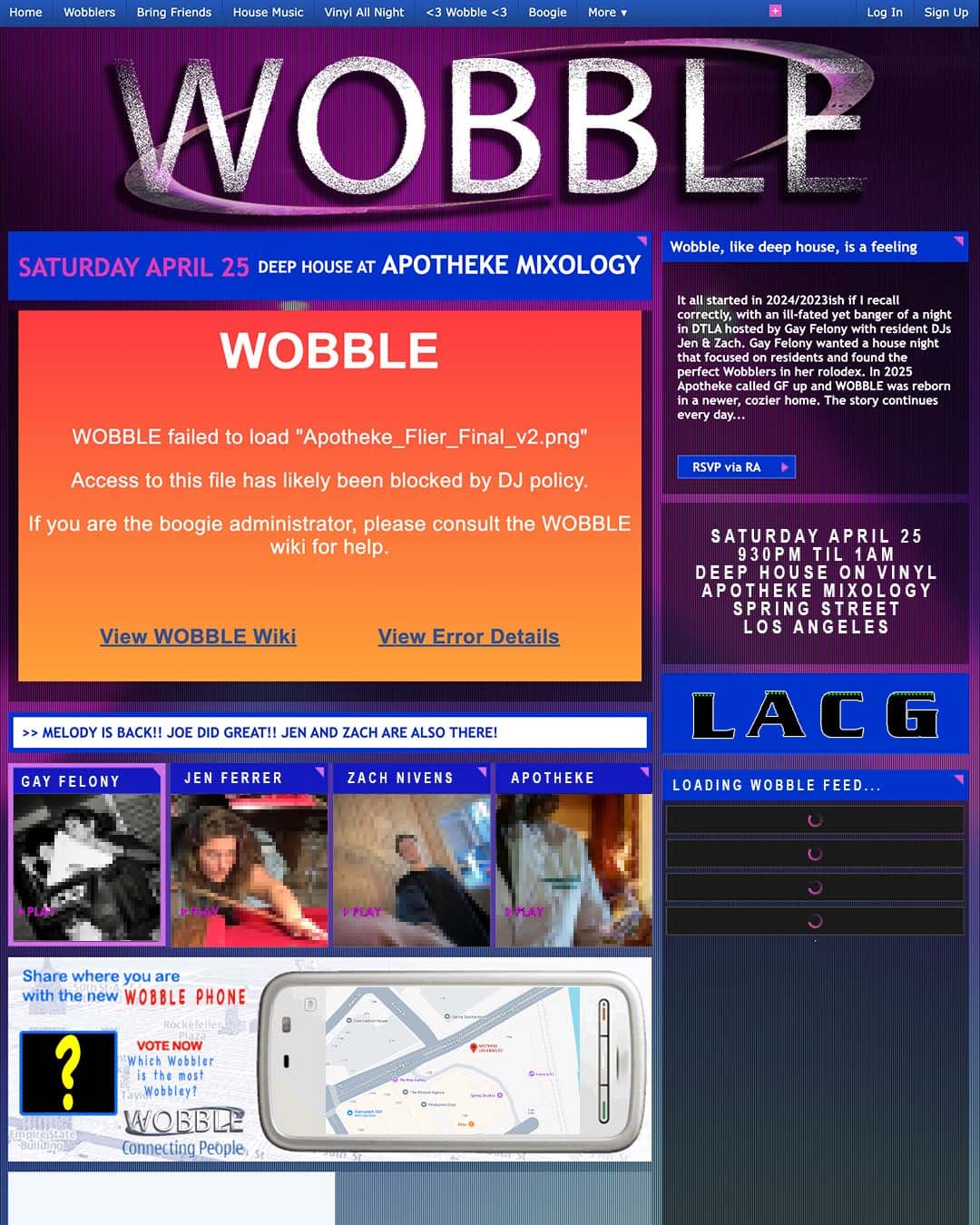 WOBBLE
