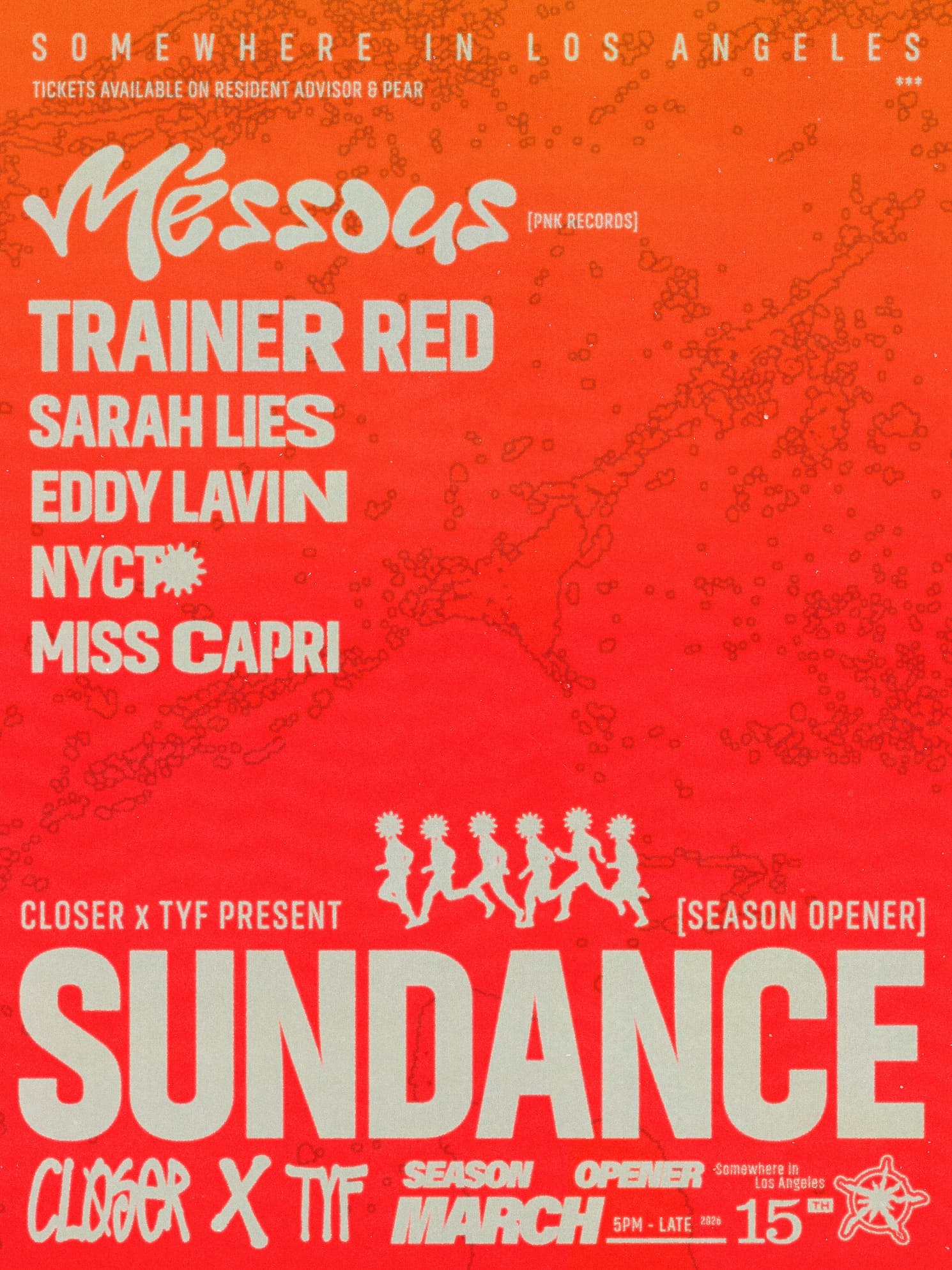 CLOSER x TYF present SUNDANCE with Méssous [PNK Records]