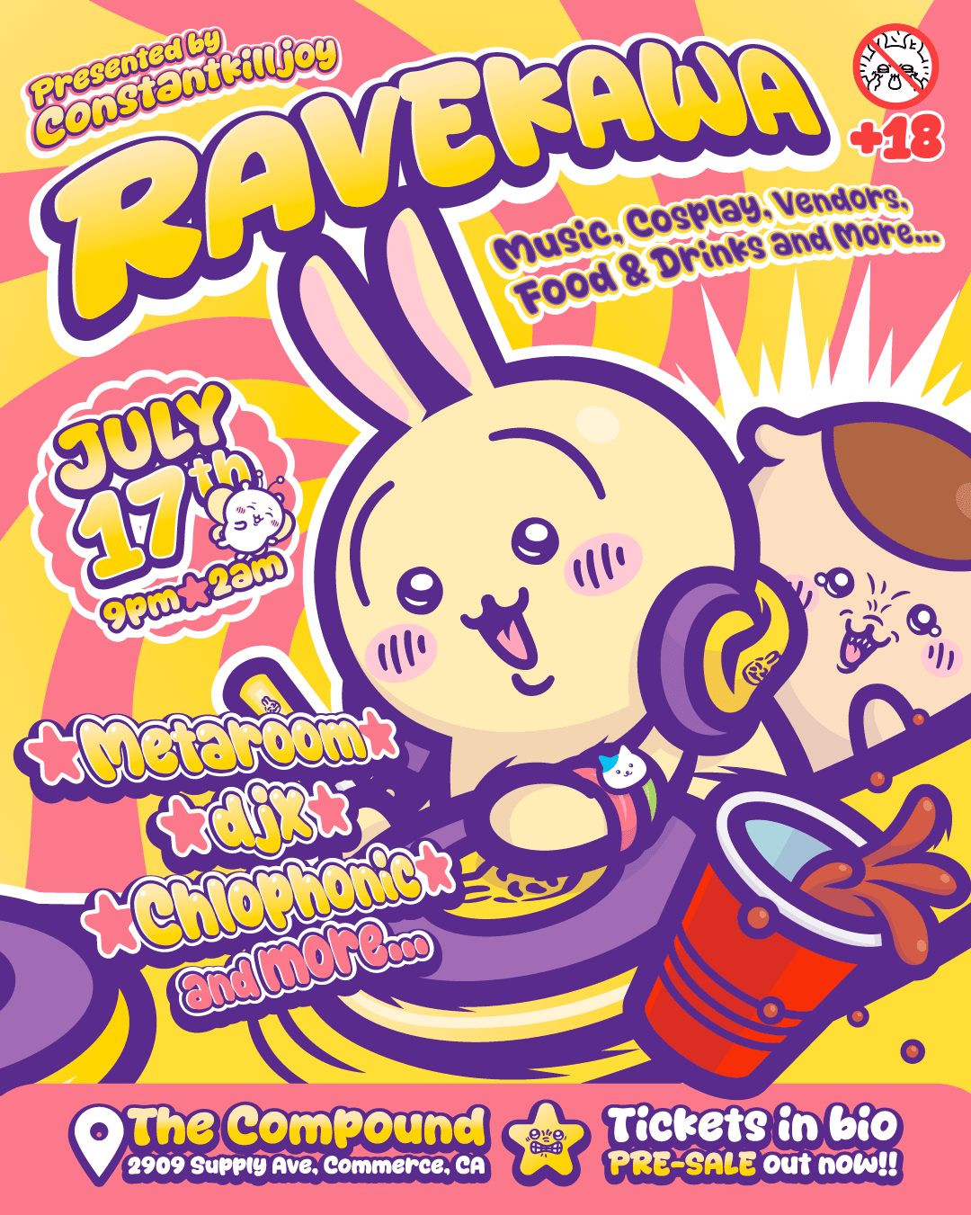 RAVEKAWA - Chiikawa Rave
