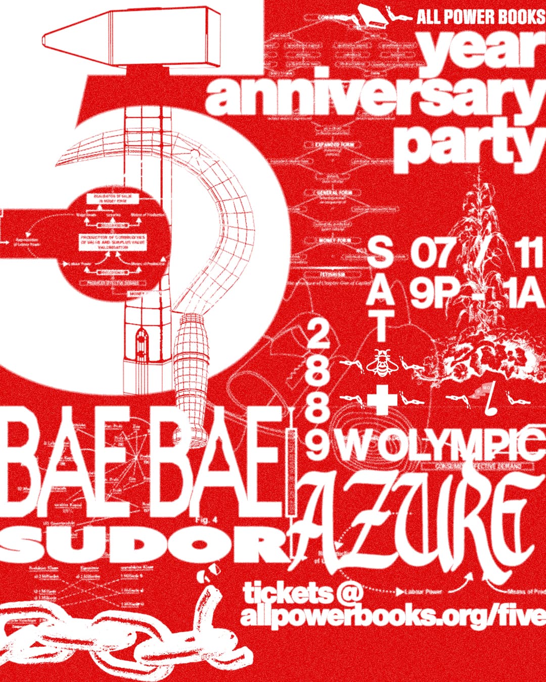 BAE BAE, Azure, and Sudor - All Power Books 5 Year Anniversary Party