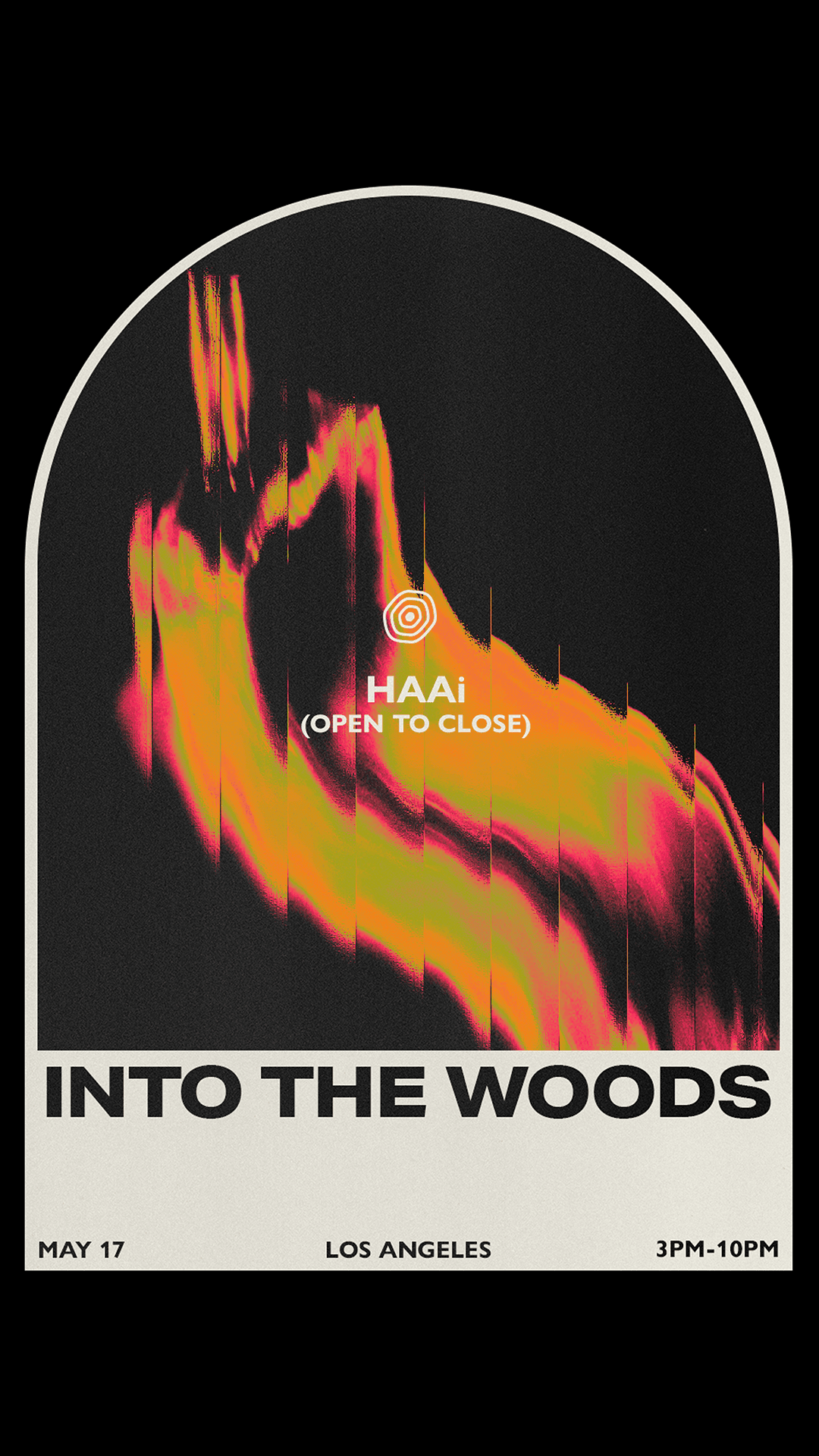 Into The Woods presents HAAi (Open To Close)