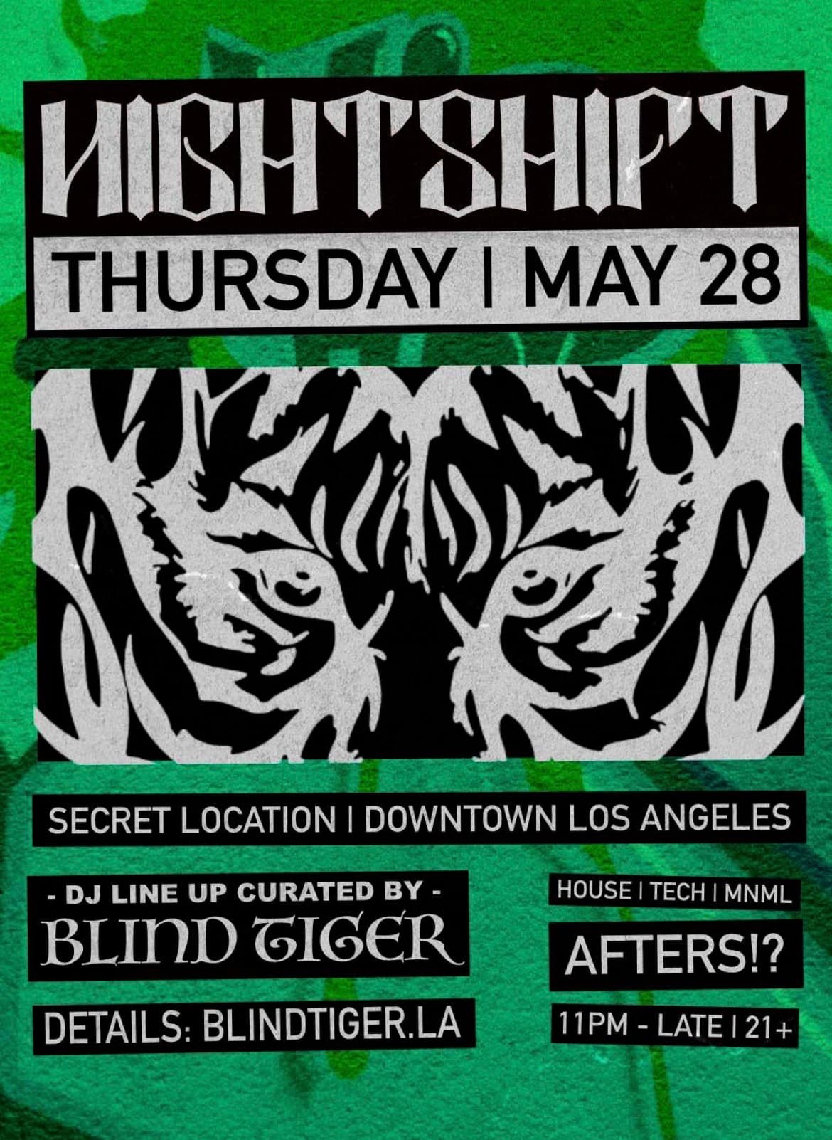 NIGHTSHIFT AFTER HOURS event