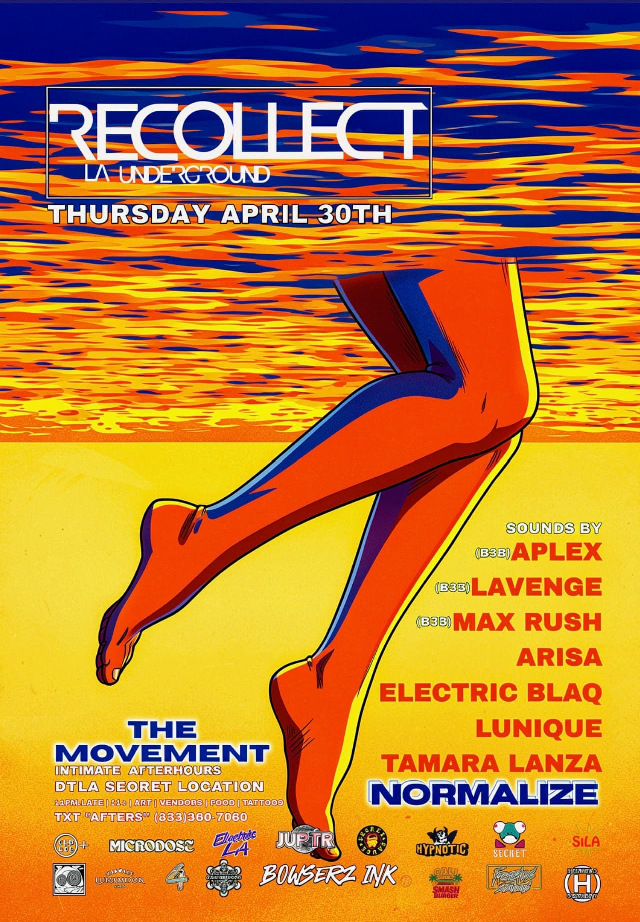 RECOLLECT LA UNDERGROUND AFTER HOURS