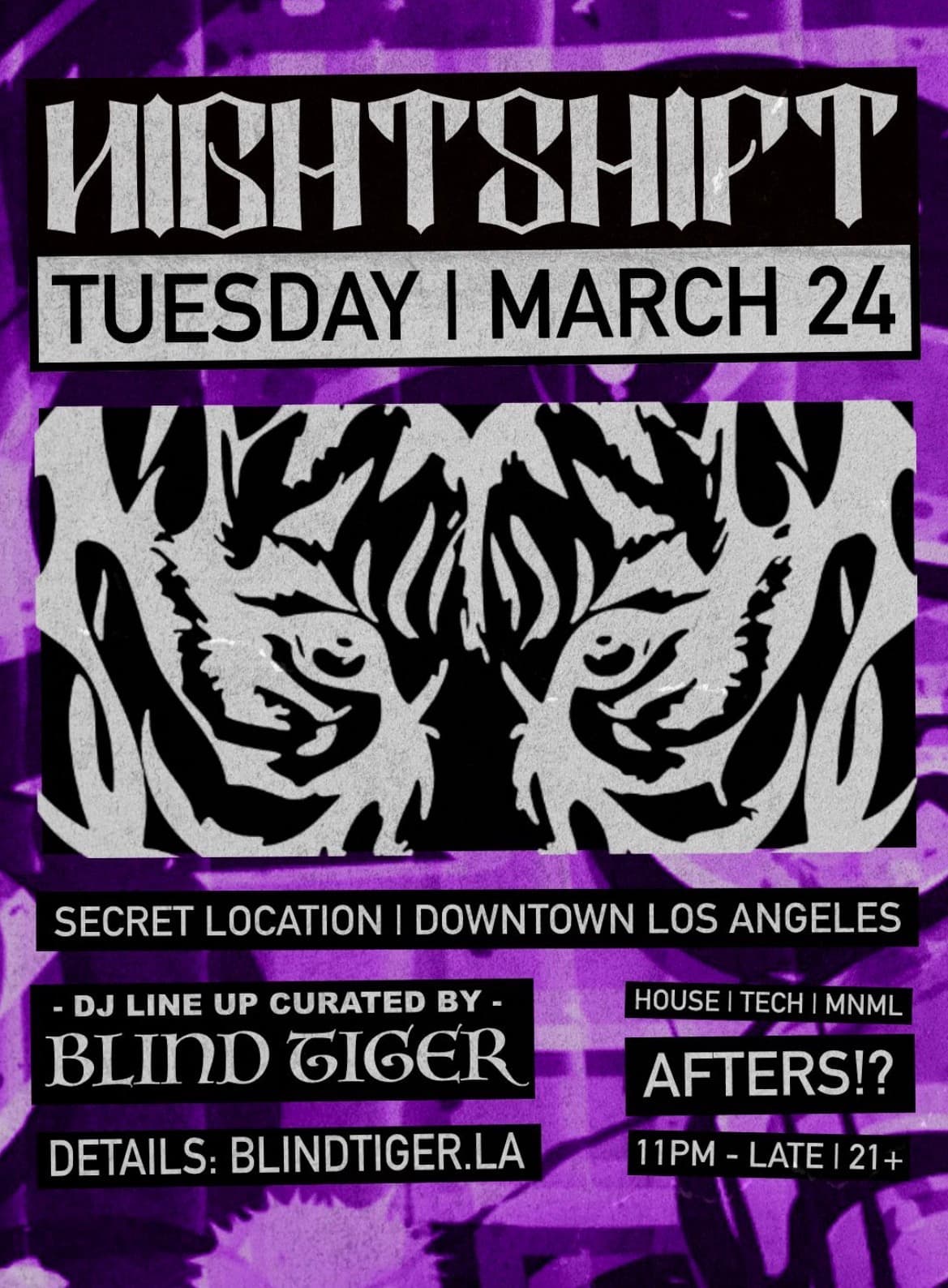 NIGHTSHIFT AFTER HOURS