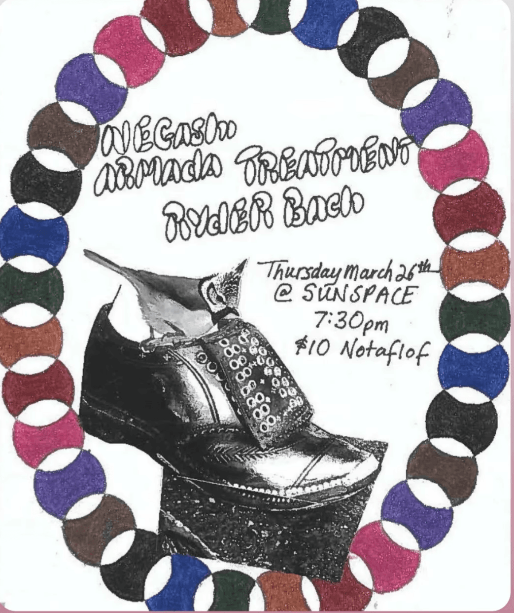 Negashi Armada, Treatment, Ryder Bach