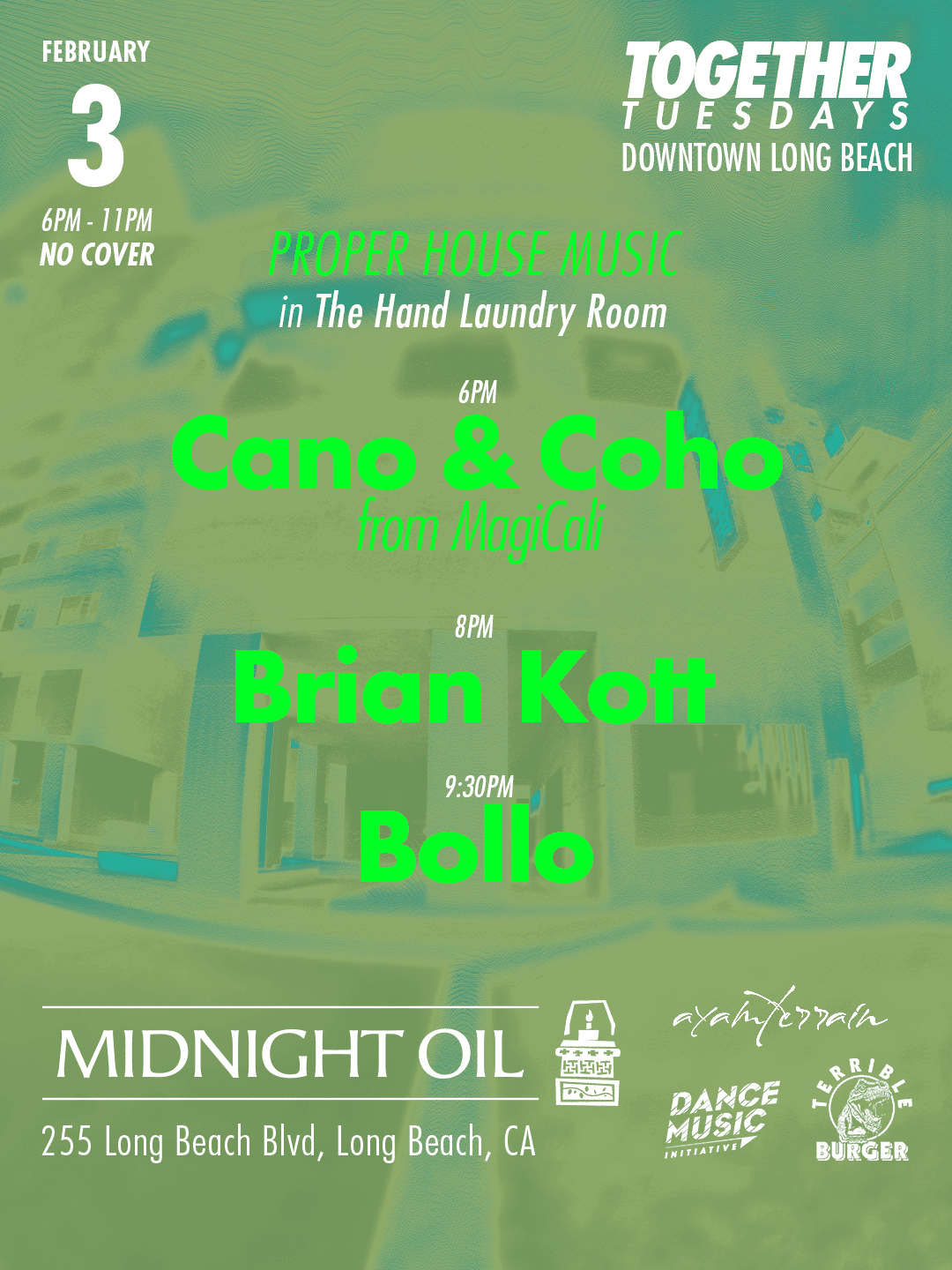 TOGETHER TUESDAYS - Weekly HOUSE MUSIC Party in Downtown Long Beach