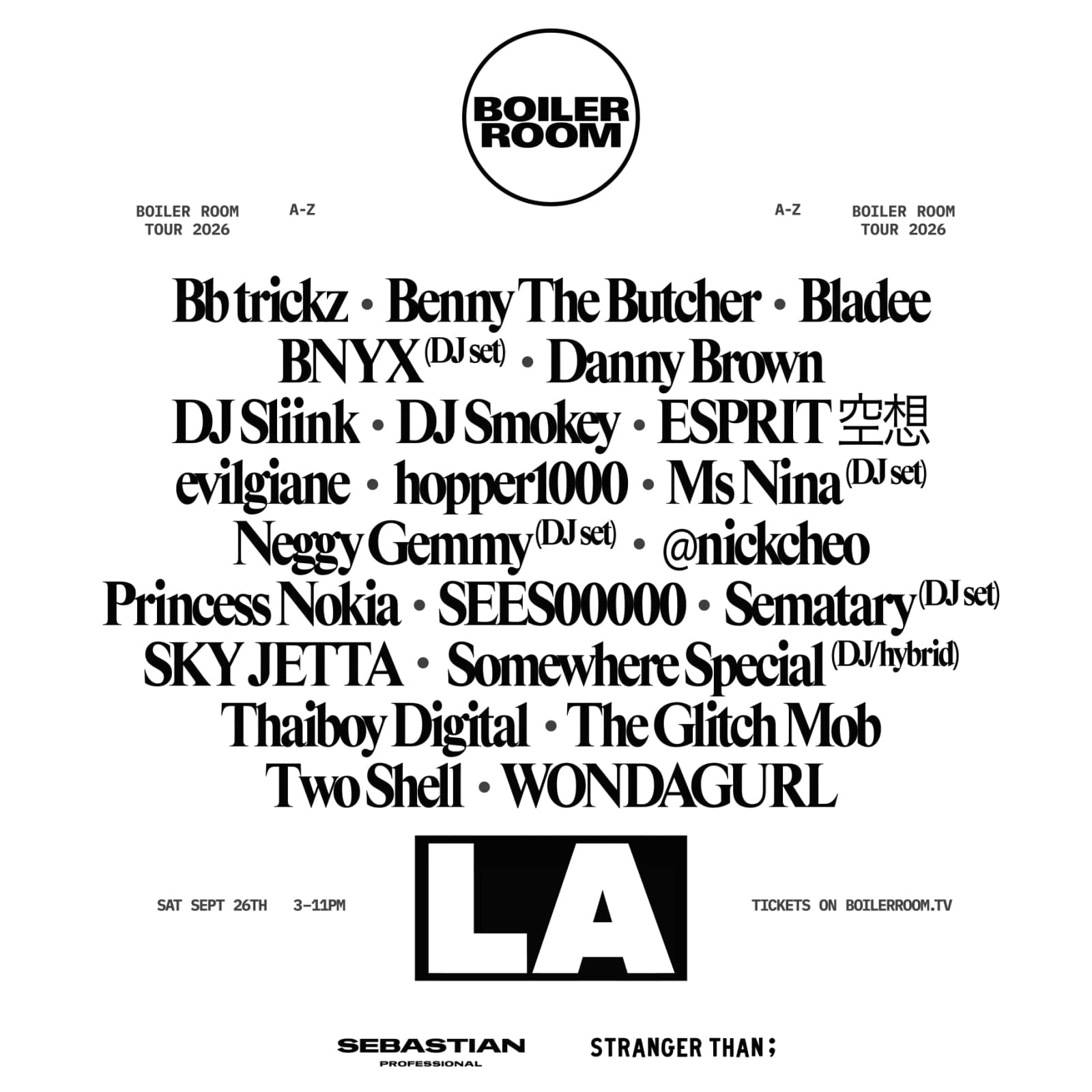 Boiler Room: LA - Saturday