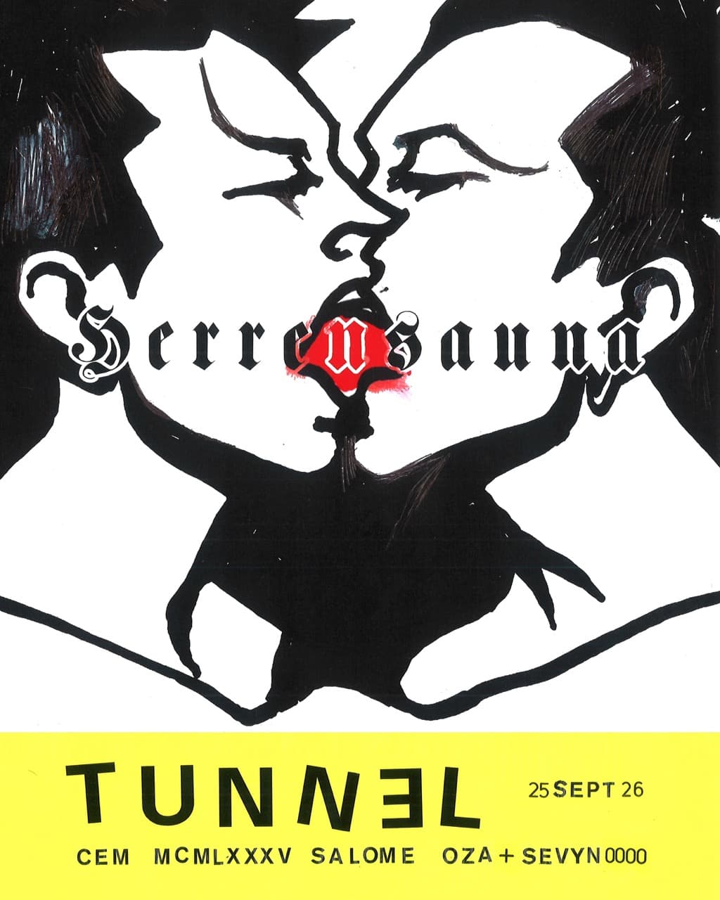 TUNNEL x Herrensauna 003: MCMLXXXV, CEM, SALOME, OZA b2b Sevyn 0000