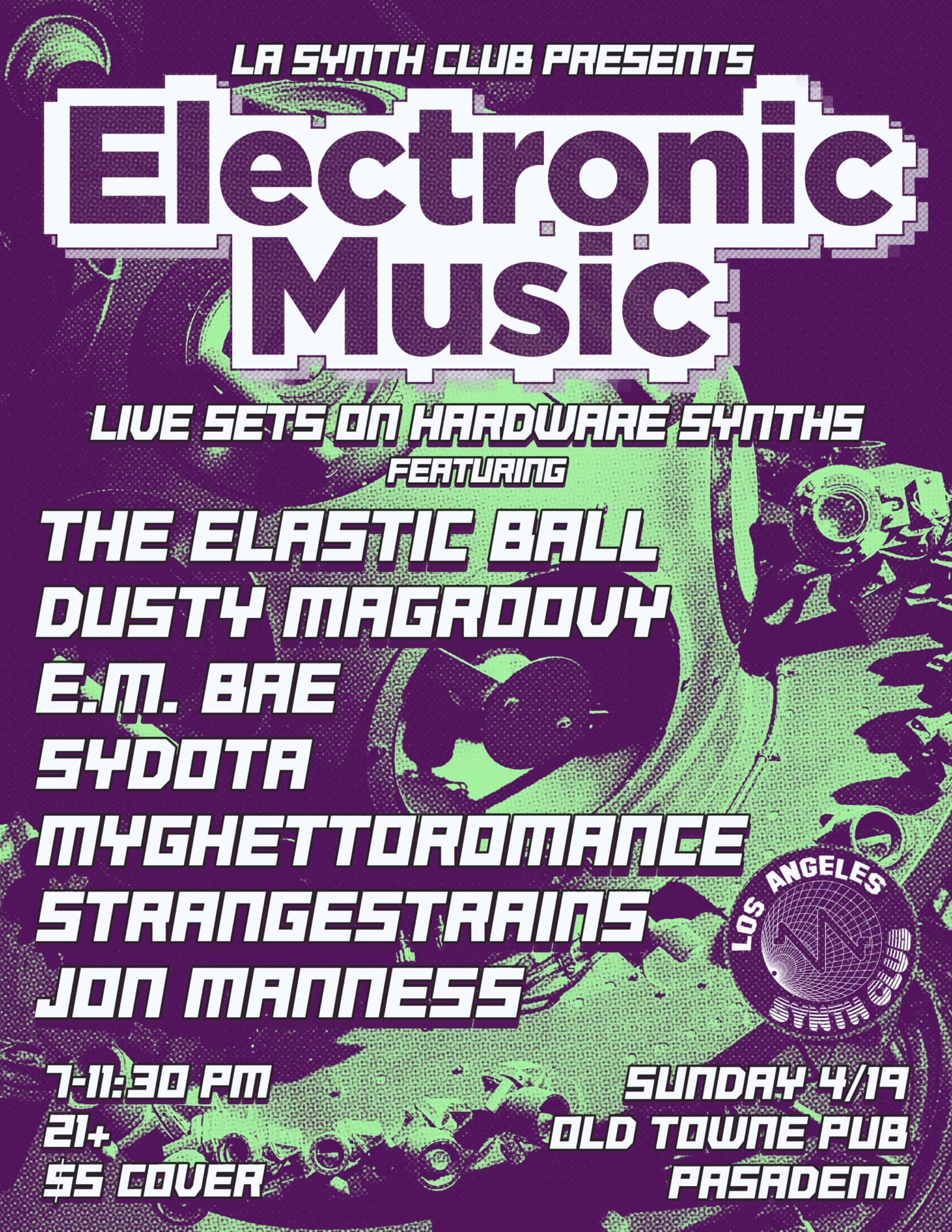LA Synth Club presents Electronic Music