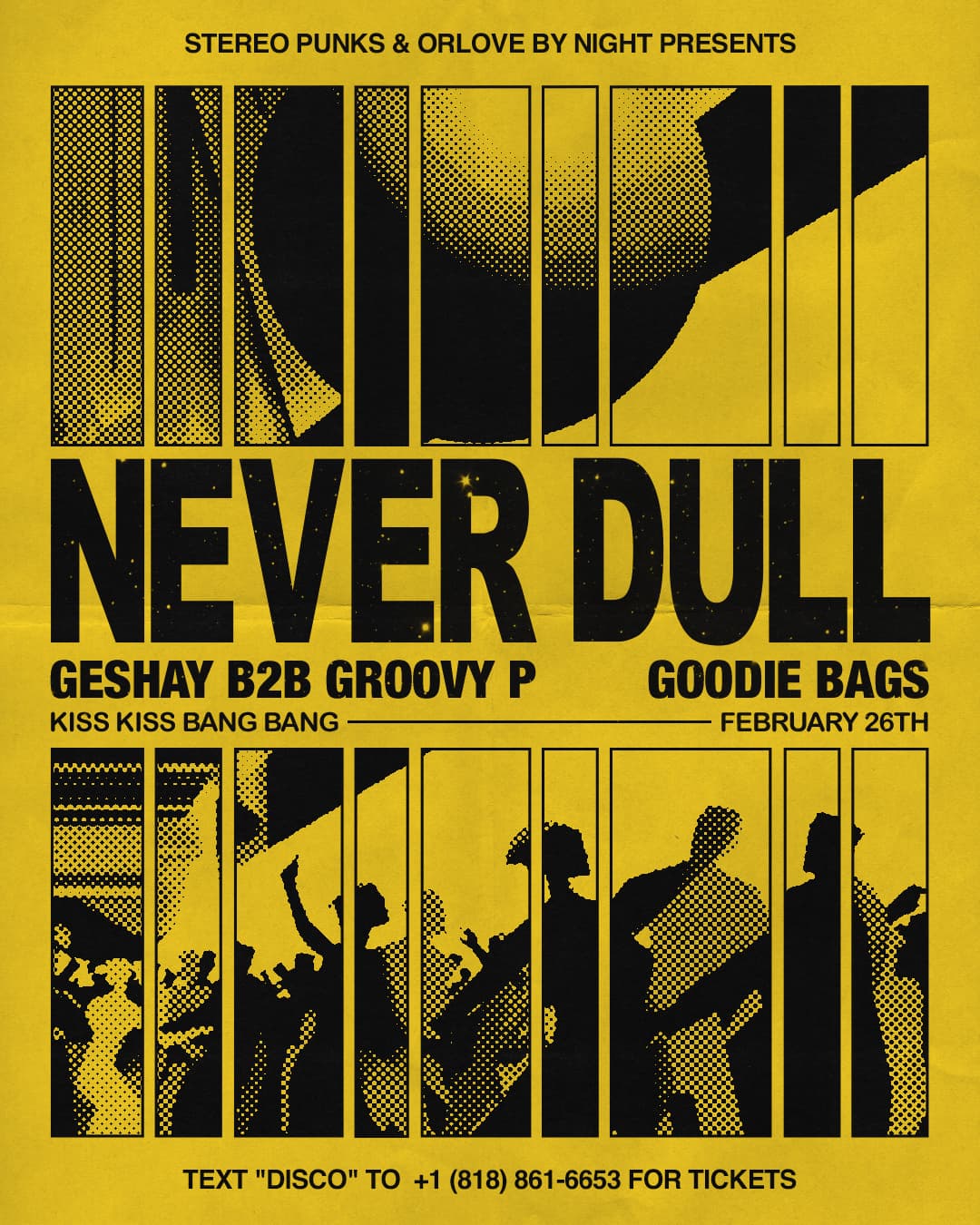 Stereo Punks & Orlove By Night present Never Dull