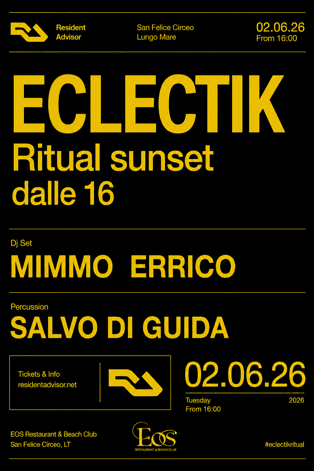 ECLECTIK Ritual Sunset