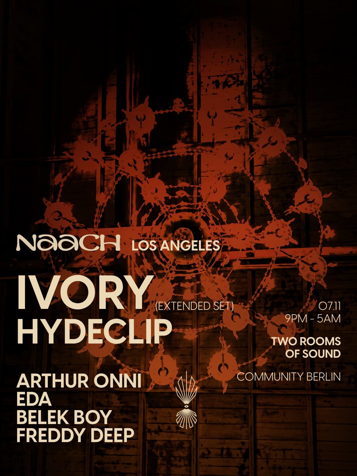 NAACH: Ivory (Extended Set), HydeClip, Arthur Onni, EDA & Belek Boy