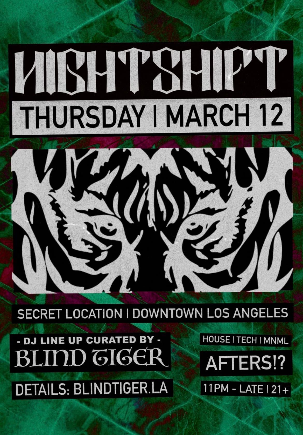 NIGHTSHIFT AFTER HOURS