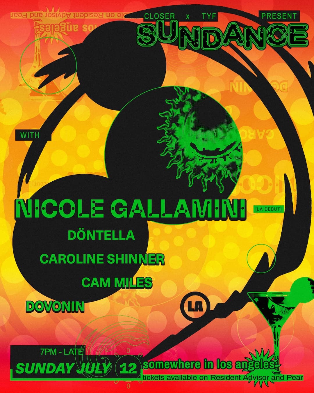 CLOSER x TYF present SUNDANCE with Nicole Gallamini (LA Debut)