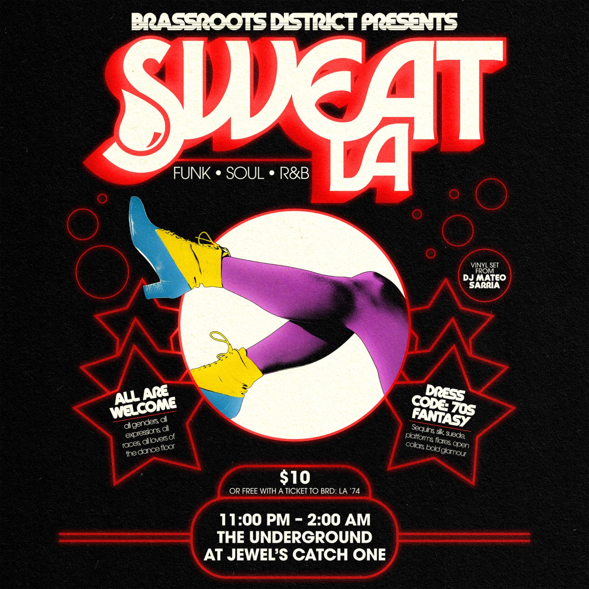 SWEAT LA: FUNK + SOUL + R&B