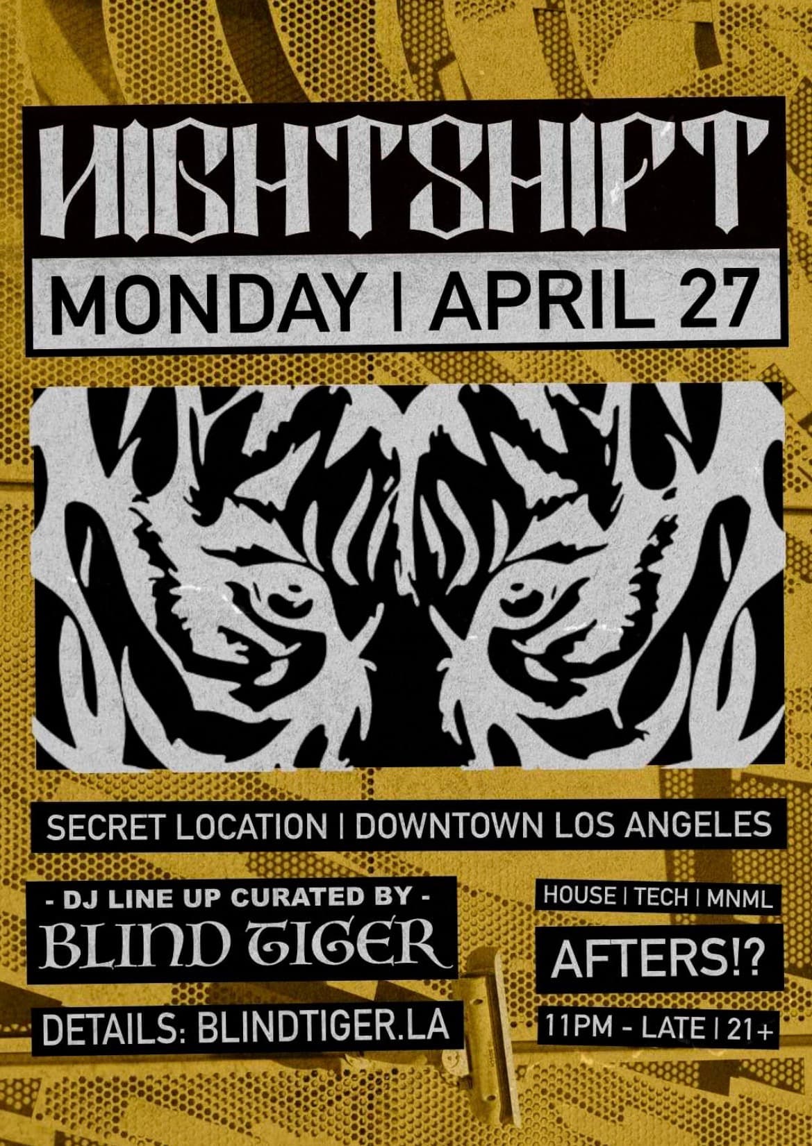 NIGHTSHIFT AFTER HOURS