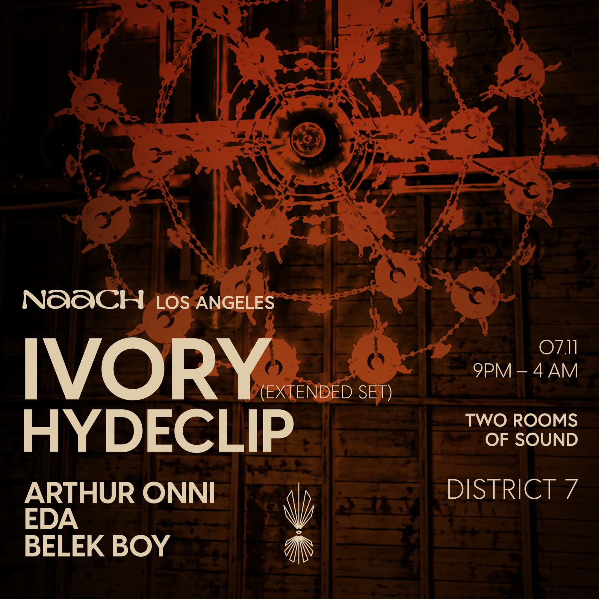 NAACH: Ivory (Extended Set), HydeClip, Arthur Onni, EDA & Belek Boy
