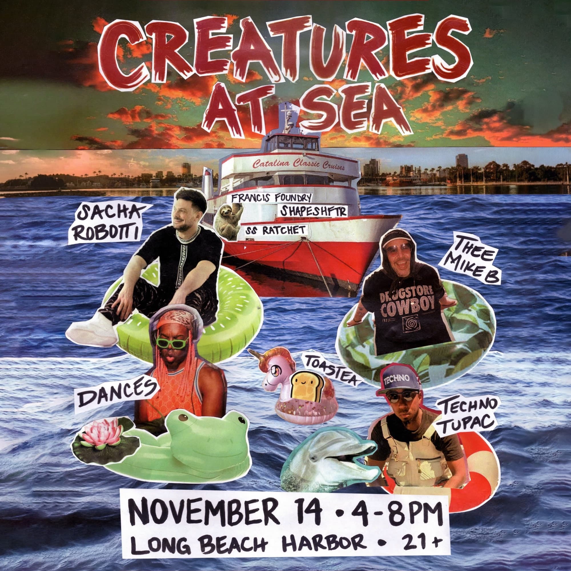 Creatures At Sea event