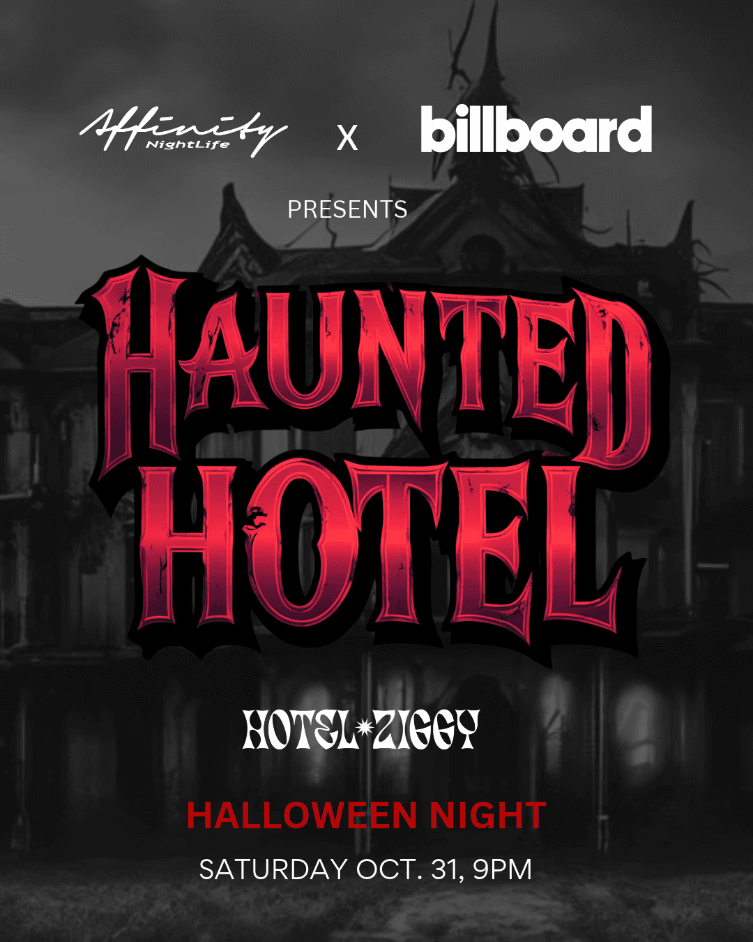 Billboard's Red Carpet Halloween Costume Ball at Hotel Ziggy