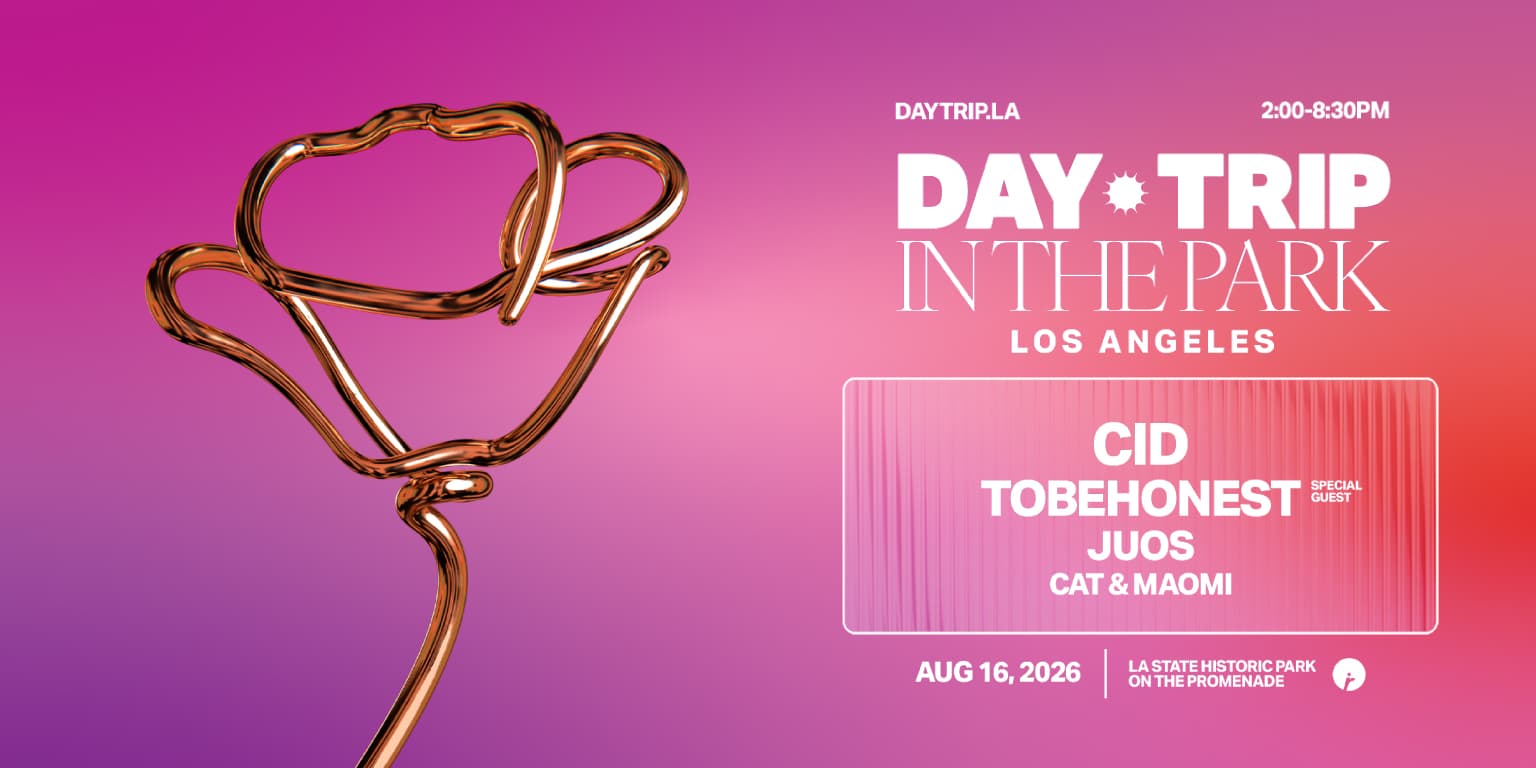 Day Trip In The Park LA: CID, TOBEHONEST, Juos, Cat & Maomi
