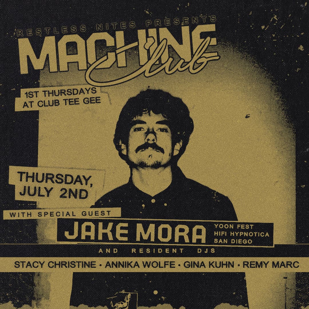 Machine Club 6/2: Jake Mora with Annika & Gina