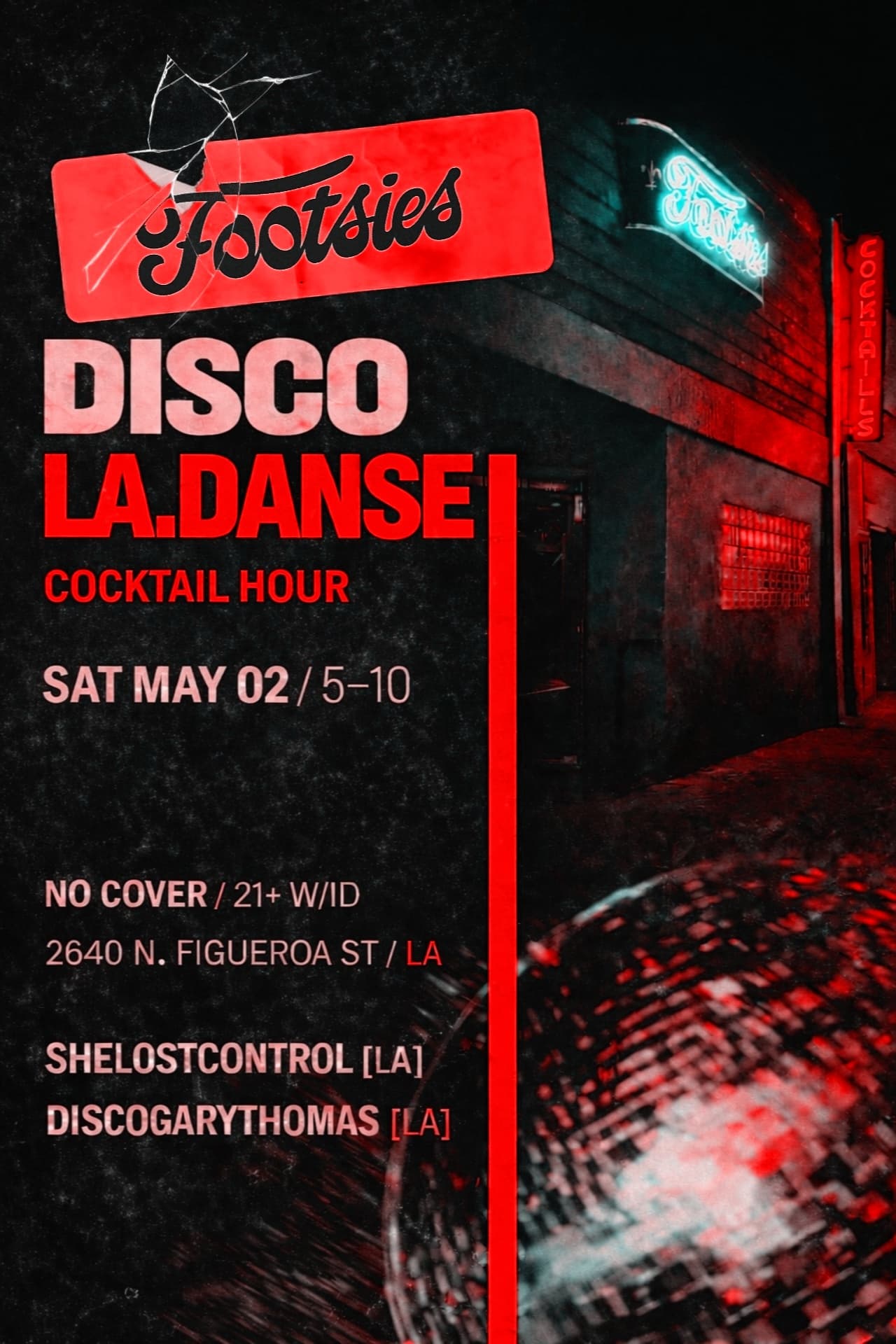 Footsie's HP - La.Danse Discó - Cocktails