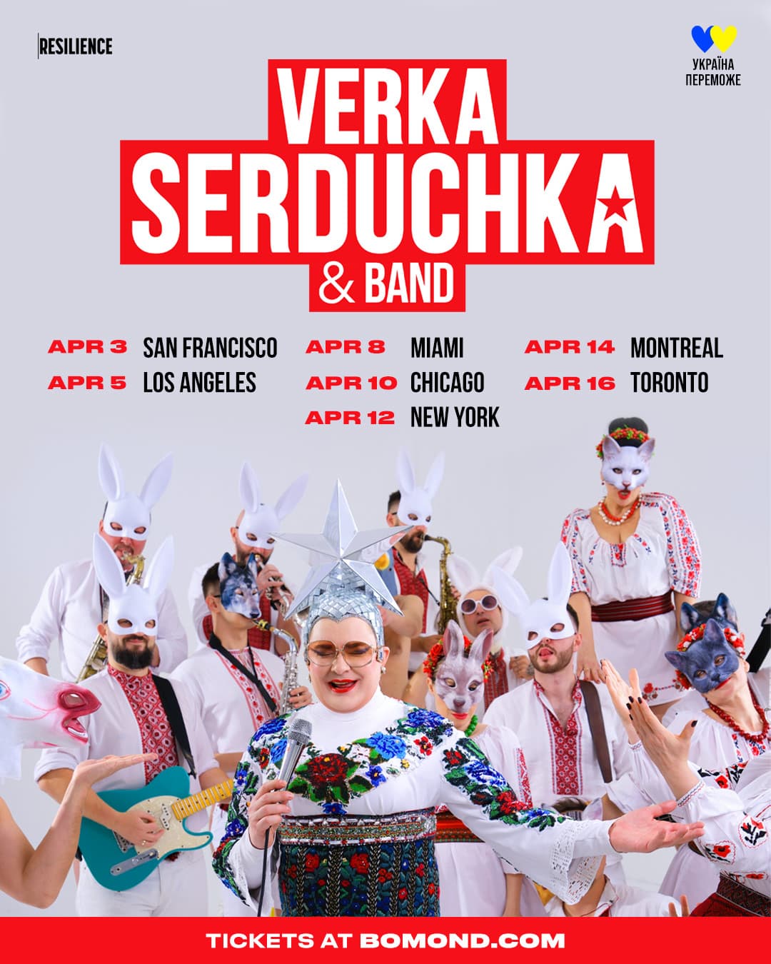 VERKA SERDUCHKA, the Queen of Your Heart (and Eurovision), Is Coming to New York