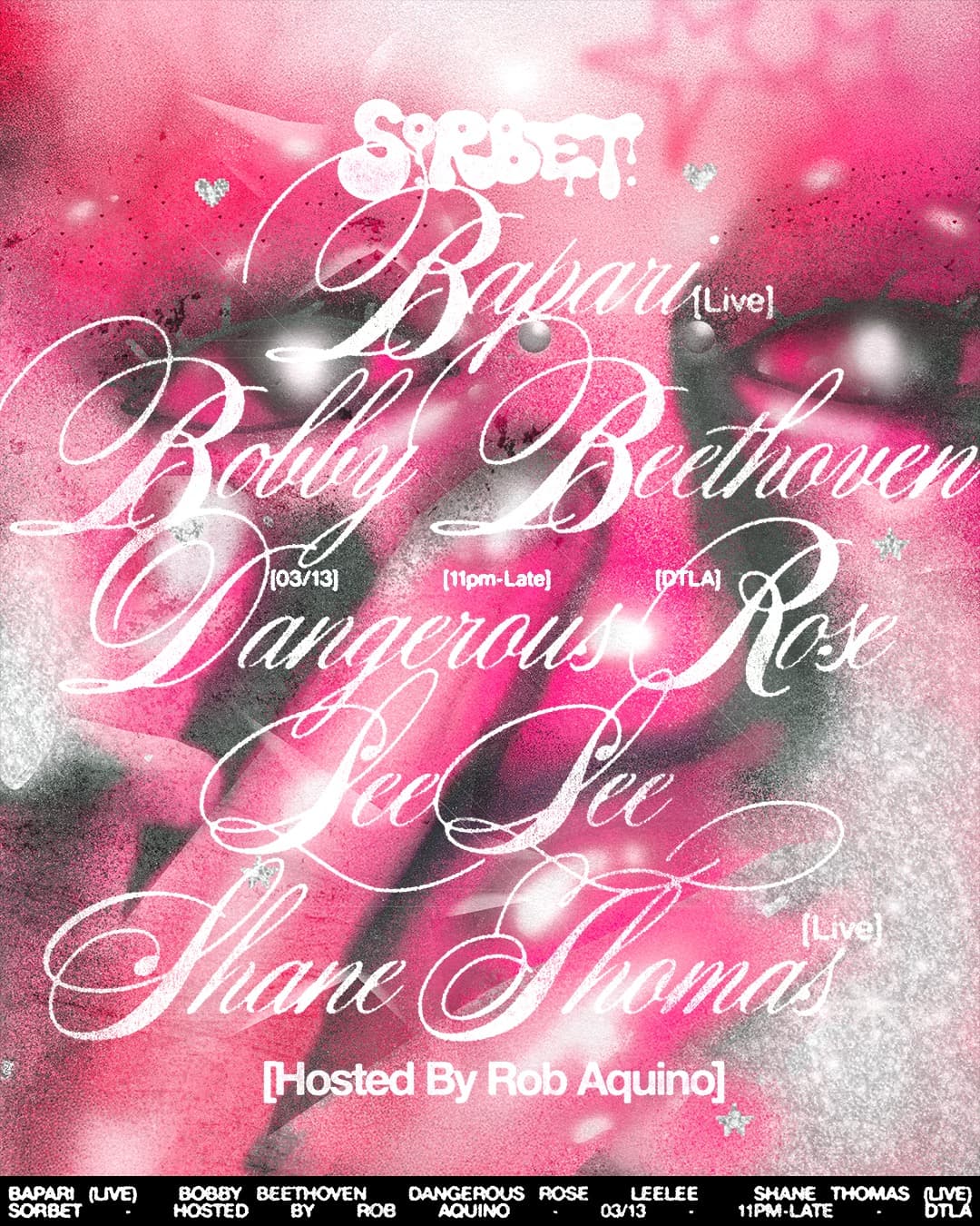 Sorbet feat. Bapari, Bobby Beethoven, Dangerous Rose, LeeLee & Shane Thomas