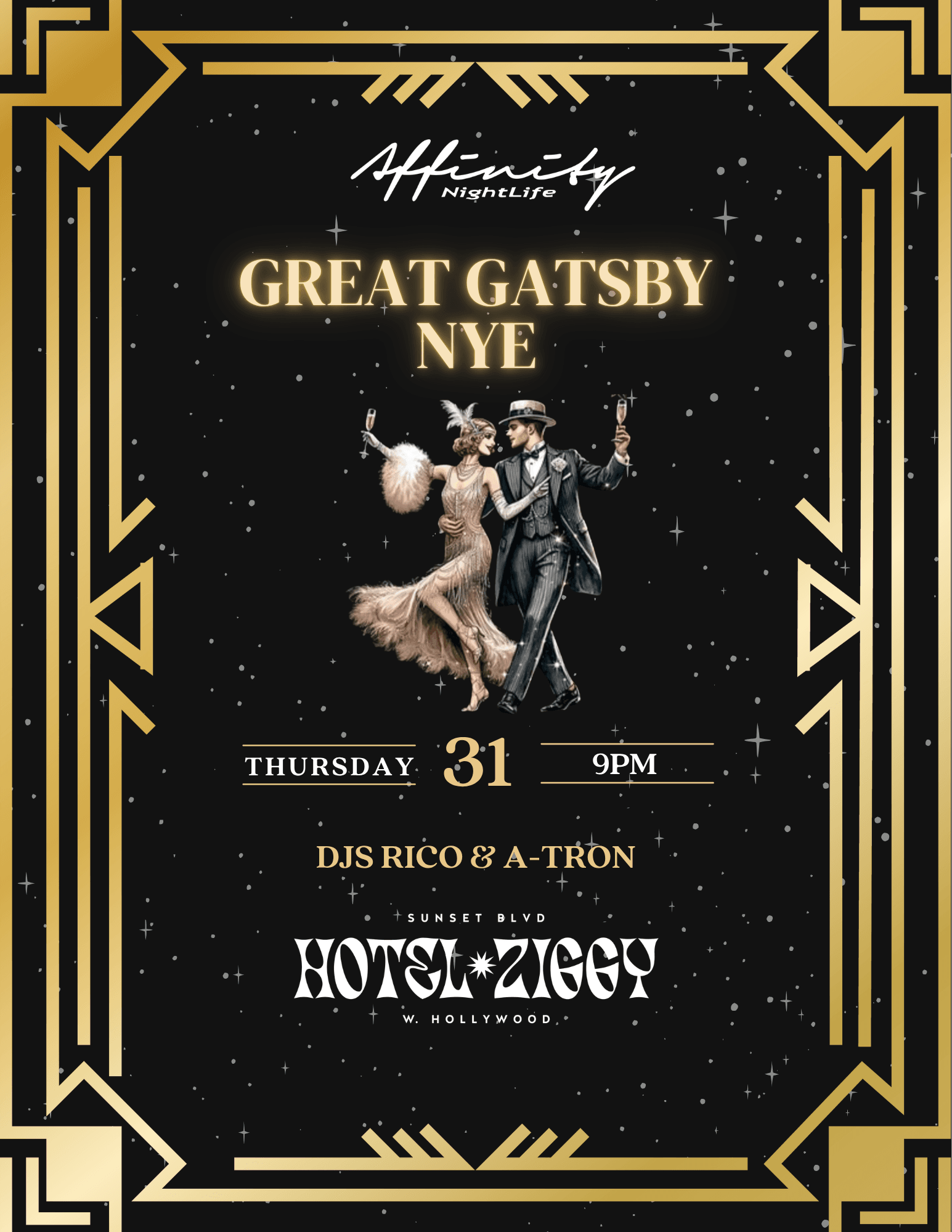 The Great Gatsby Party: NEW YEARS EVE 2027