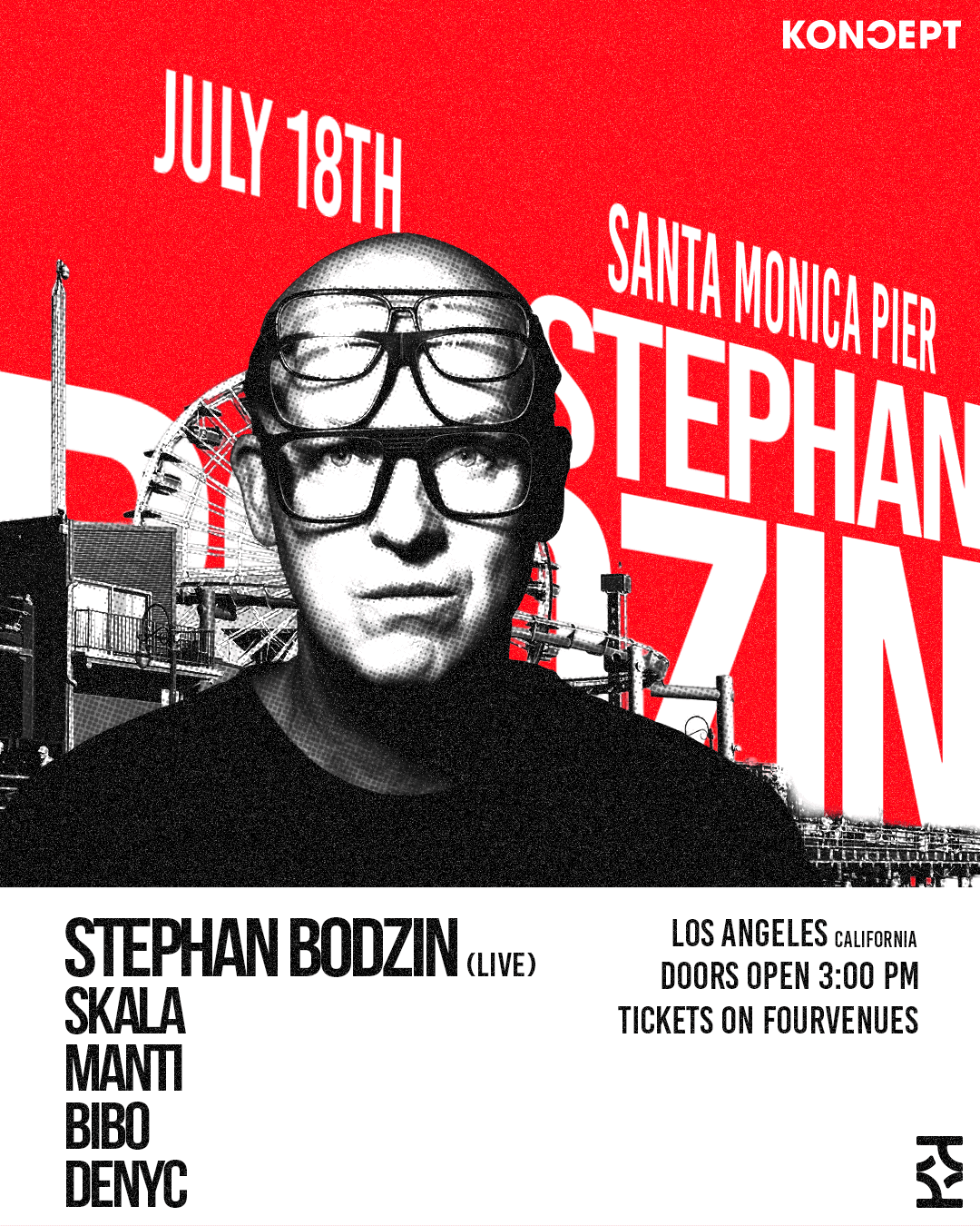 Koncept at The Pier: Stephan Bodzin (Live) event