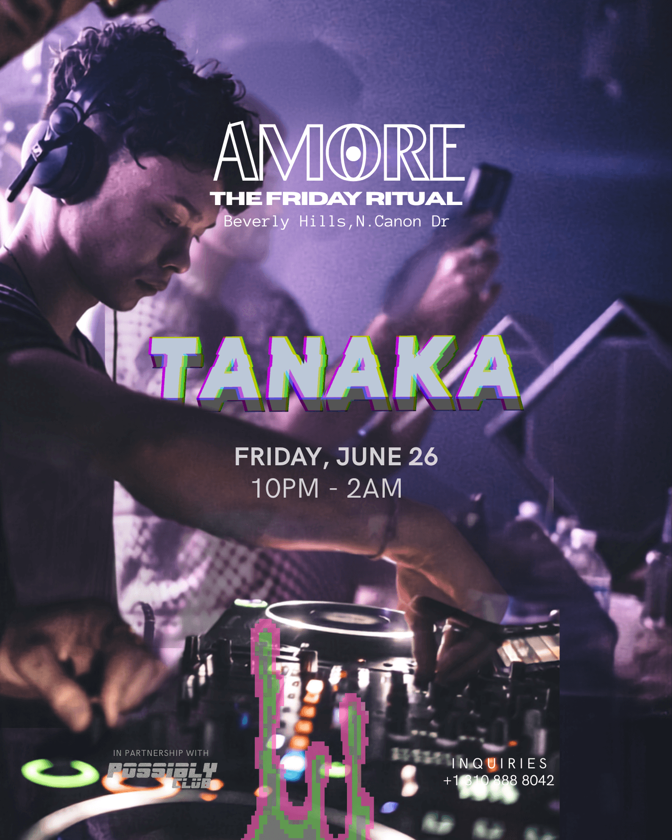The Friday Ritual At Amore Beverly Hills: Tanaka and DENYC