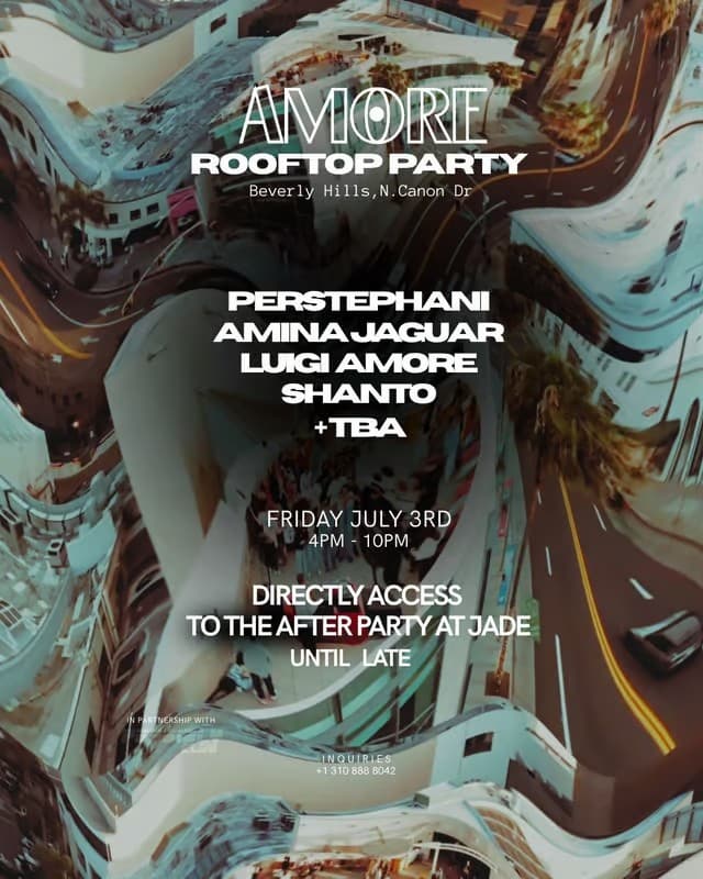 AMORE Rooftop Party + Afterparty