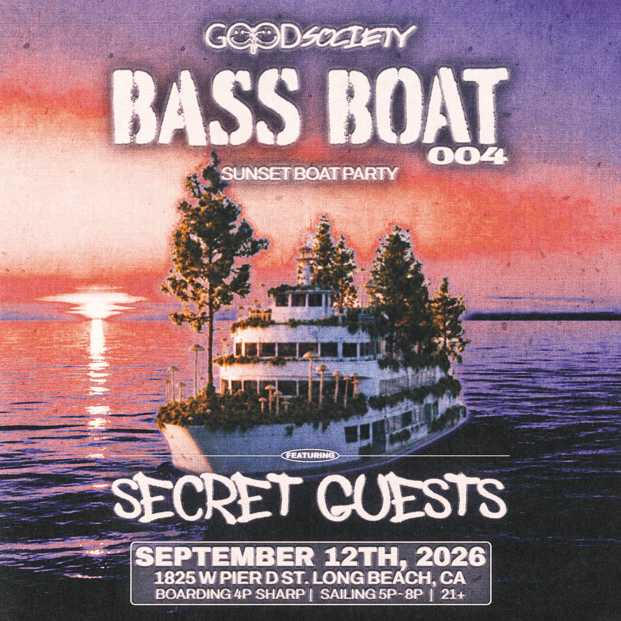 BASS BOAT 004: Sunset Boat Party with ??????, ???? ????,