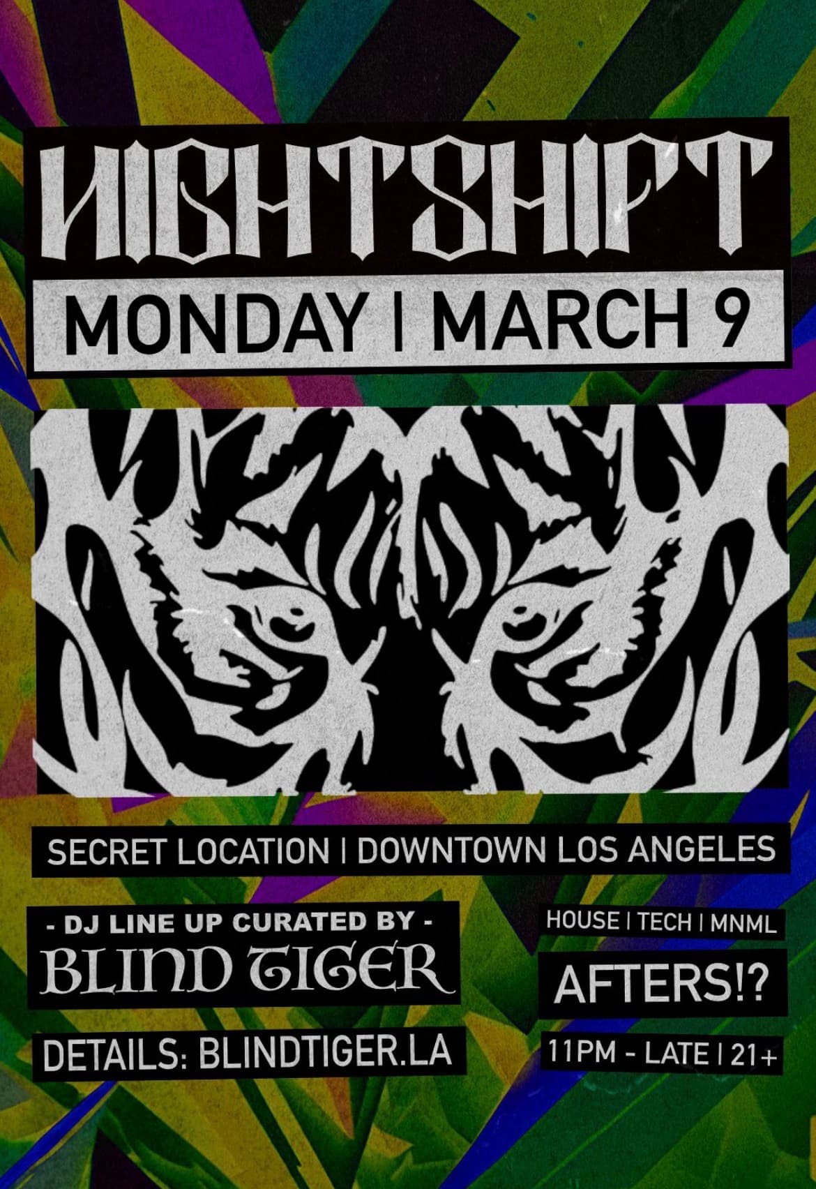 NIGHTSHIFT AFTER HOURS