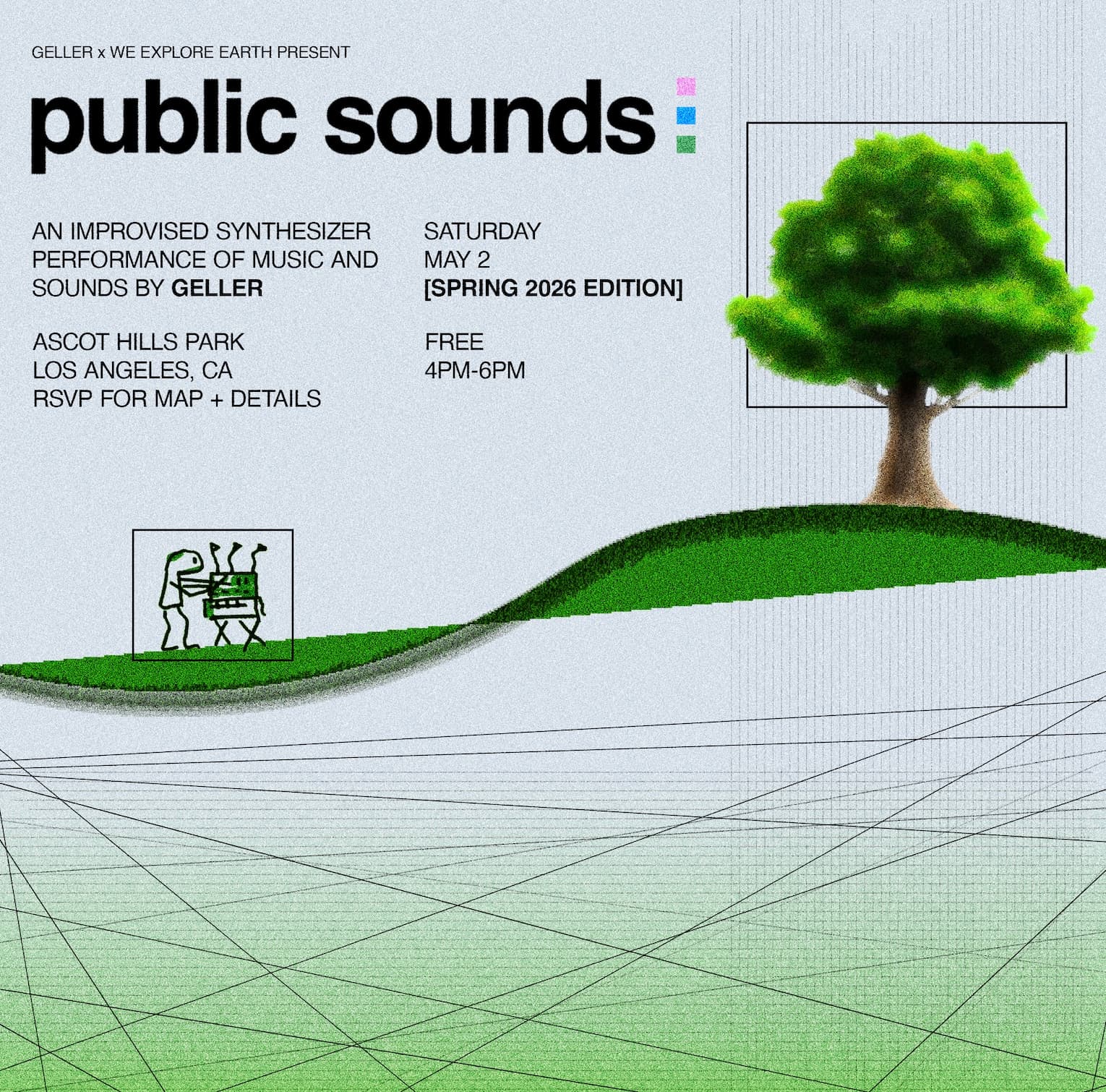 Geller presents: 'Public Sounds' - Spring 2026 Edition