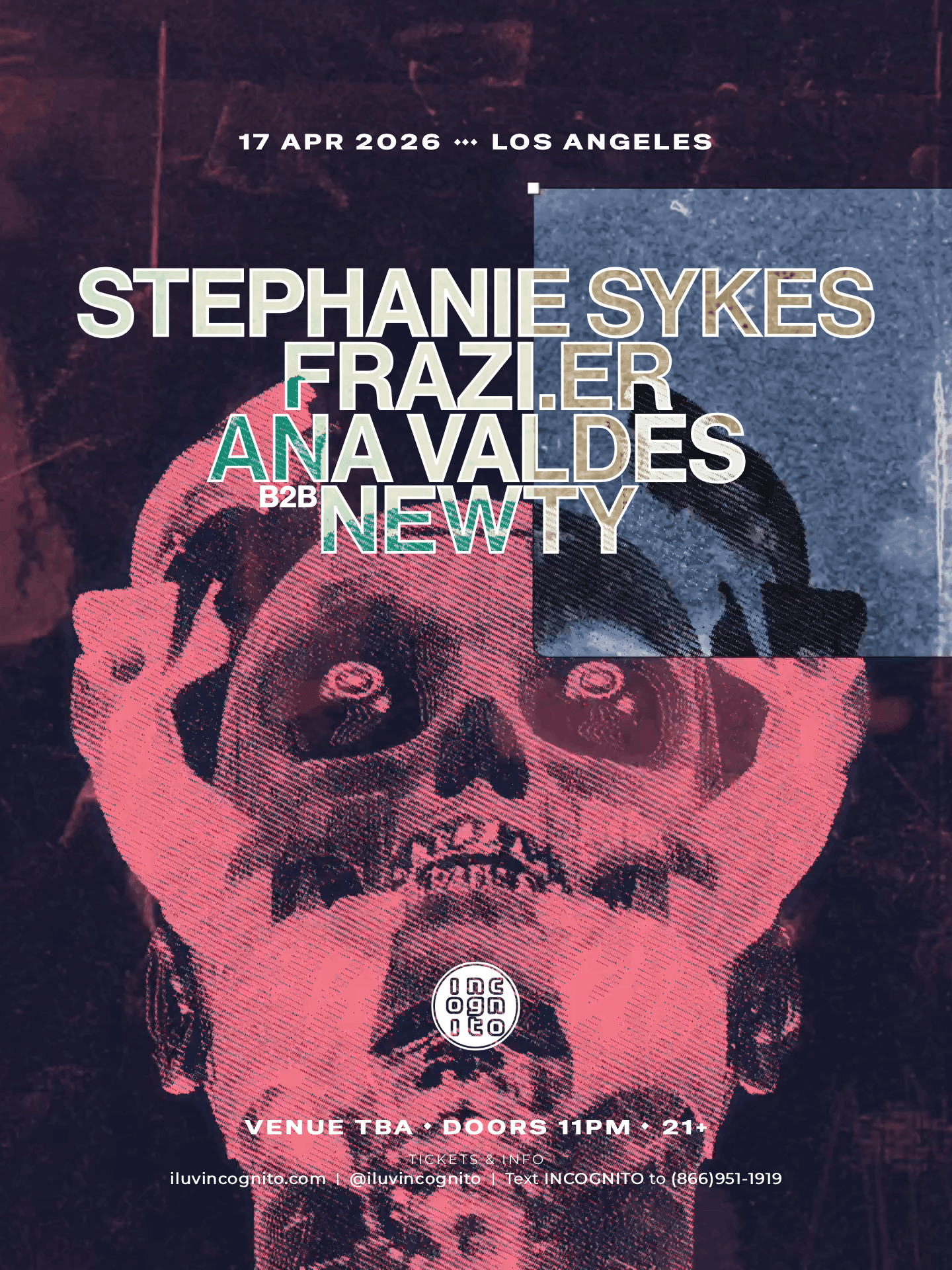 Stephanie Sykes (INCOGNITO Residency) + Frazi.er