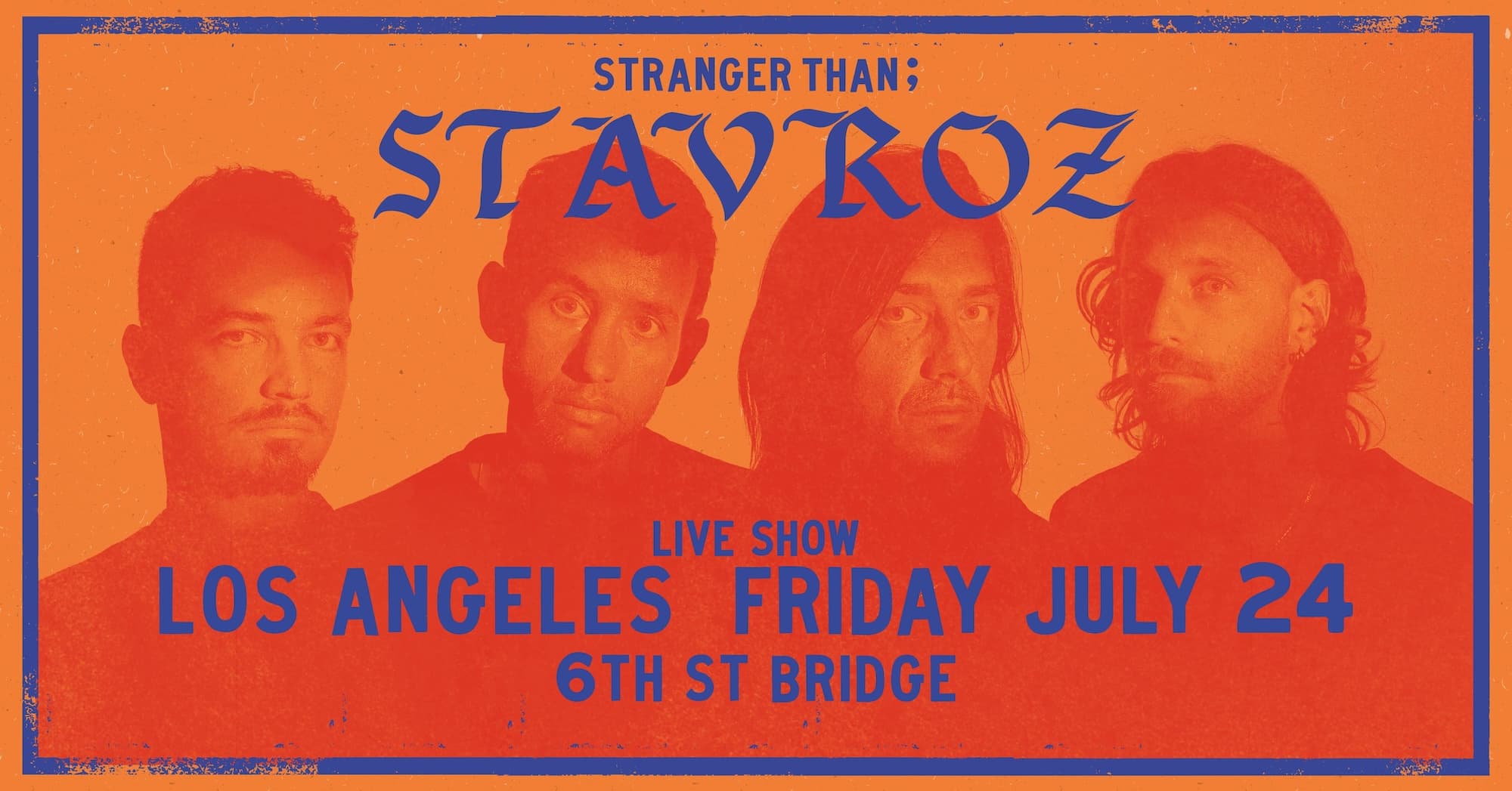 STRANGER THAN presents: Stavroz (Live)
