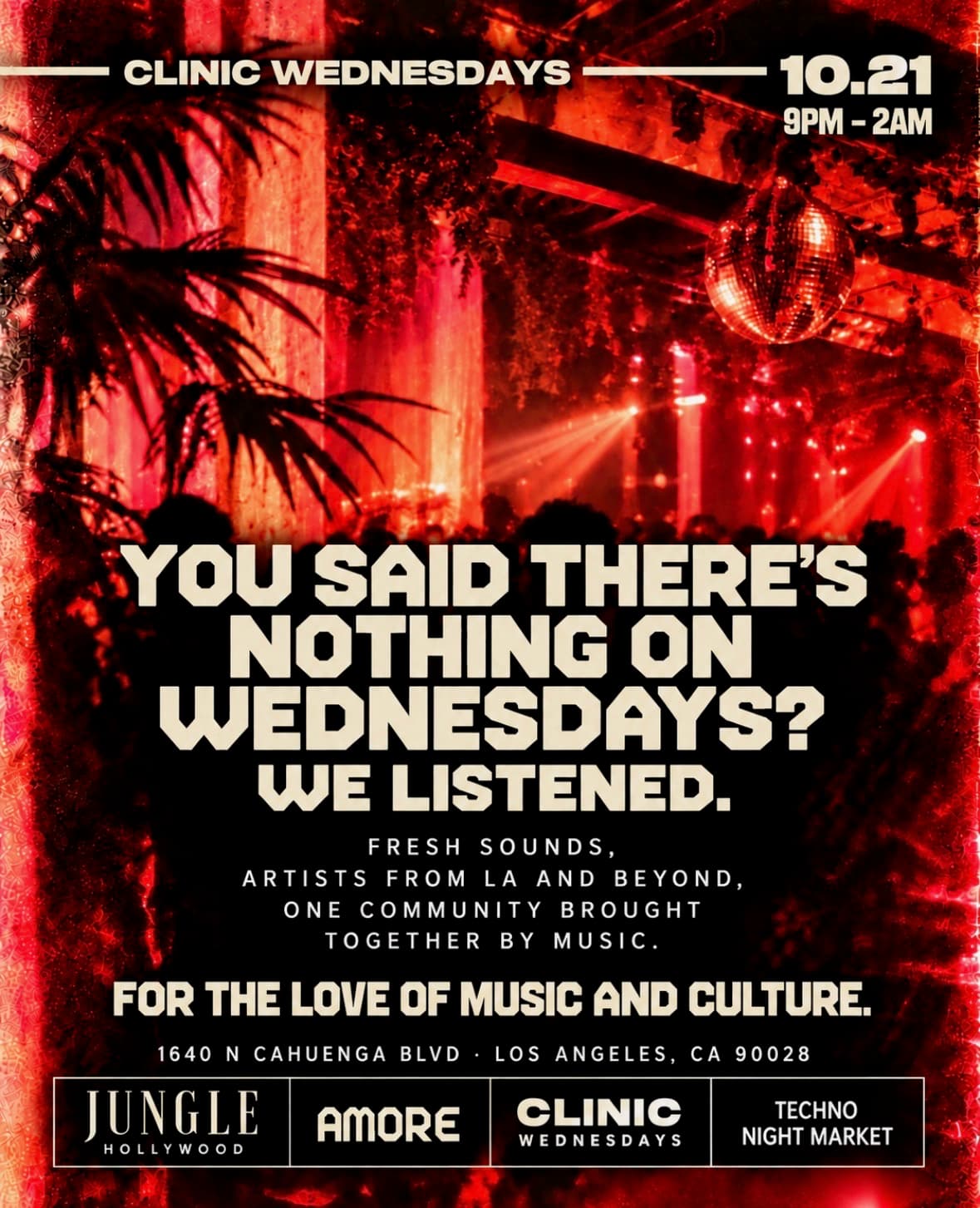 AMORE X CLINIC WEDNESDAY