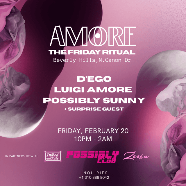 Amore Beverly Hills: Guaranteed Orgasm For Your Ears