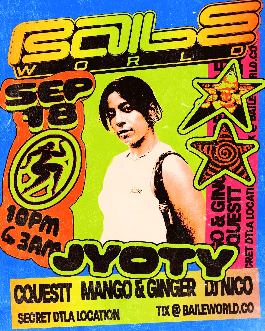 Baile World ft Jyoty, Cquestt, Mango & Ginger, Dj Nico