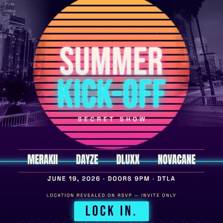 MERAKII & DLuxx & Dayze & Novacane