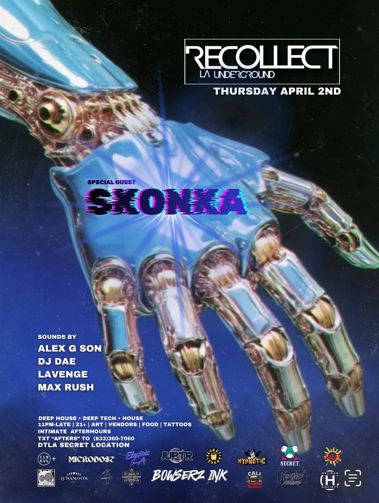 RECOLLECT LA UNDERGROUND AFTER HOURS