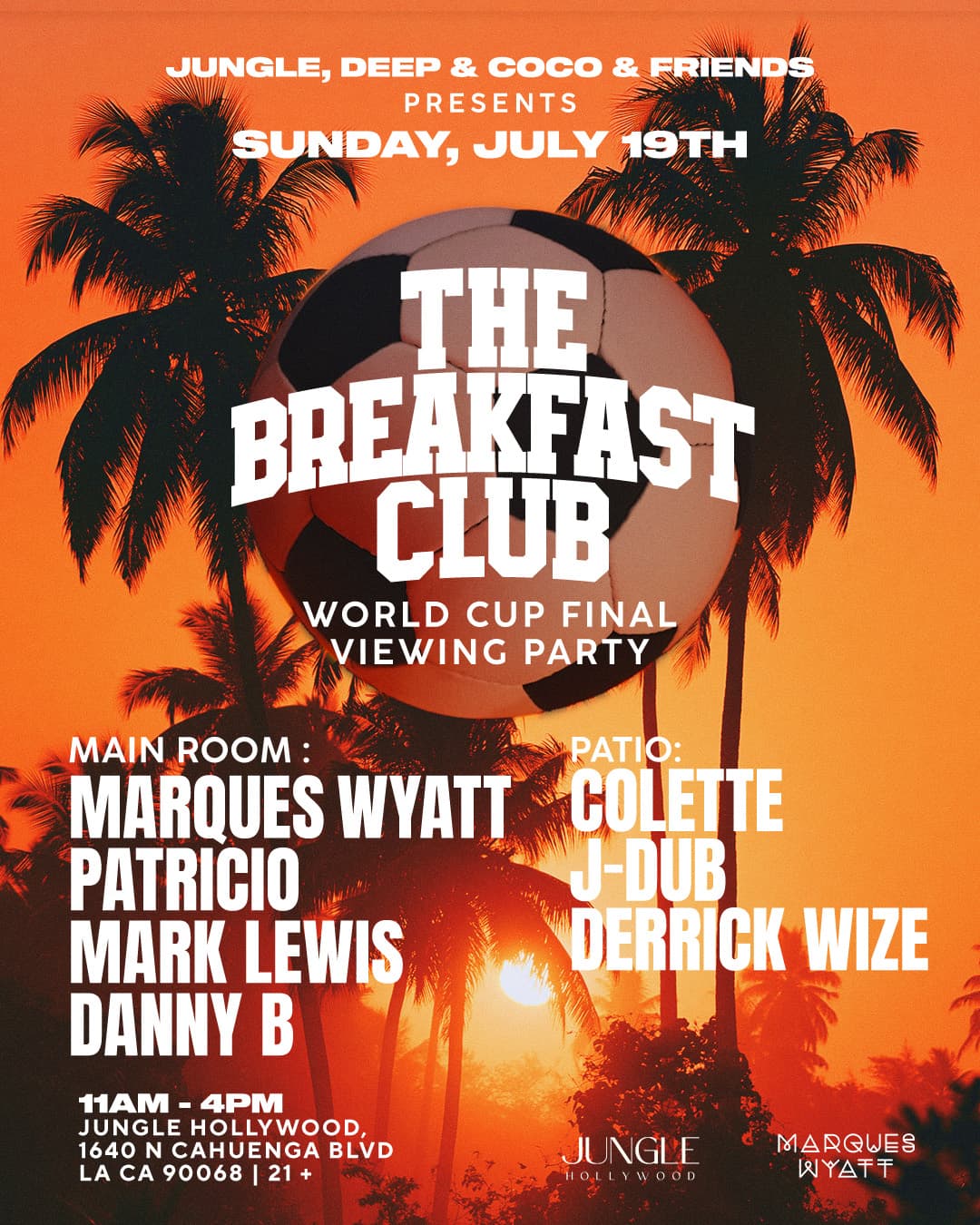 The Breakfast Club with Marques Wyatt, Colette, Patricio and J-Dub