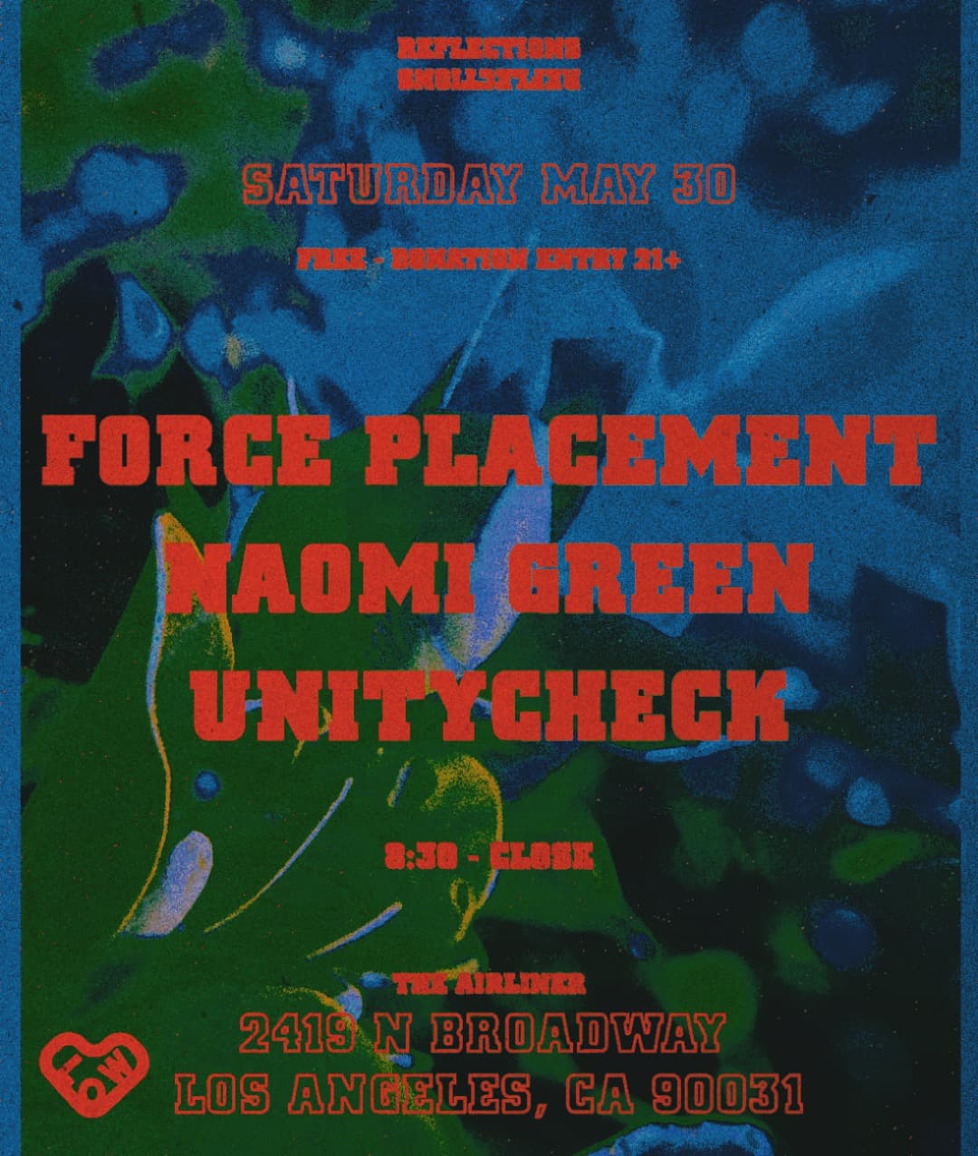 Reflections: Force Placement, Naomi Green, UNITYCHECK event