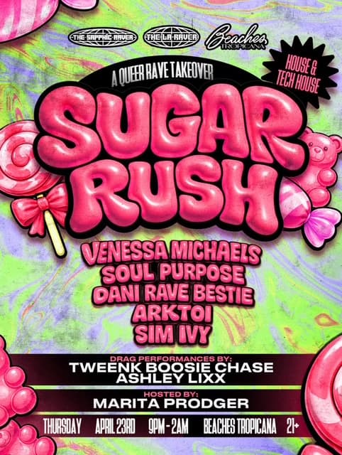 Sugar Rush: Queer Rave Takeover