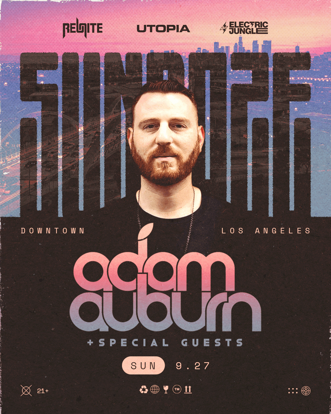 Utopia x REUNITE present: SUNDAZE with Adam Auburn