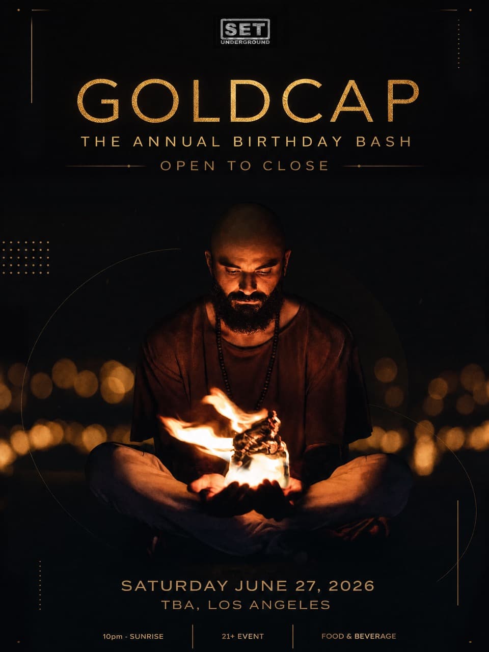 Goldcap The Annual Birthday Bash by SET Underground