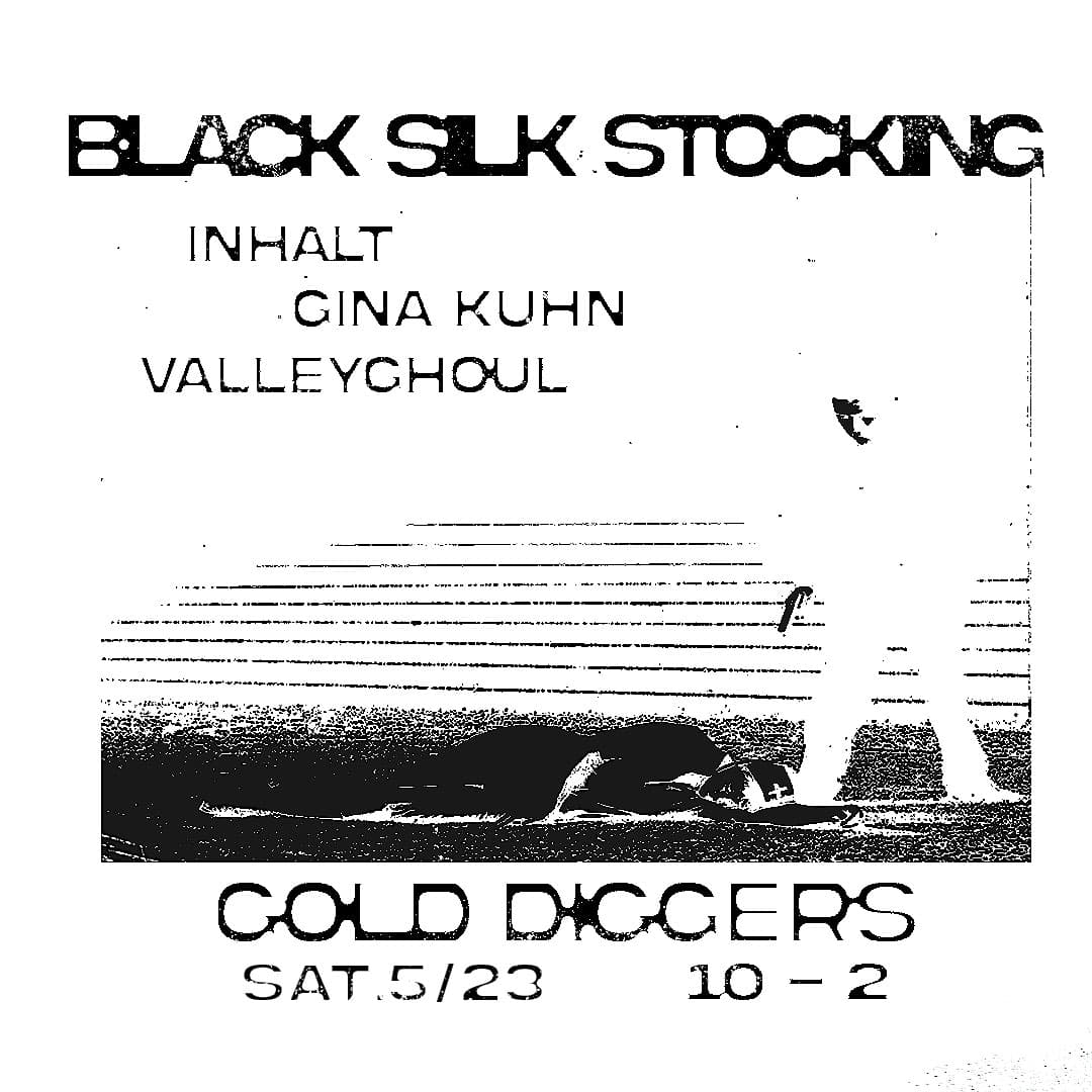 Black Silk Stocking