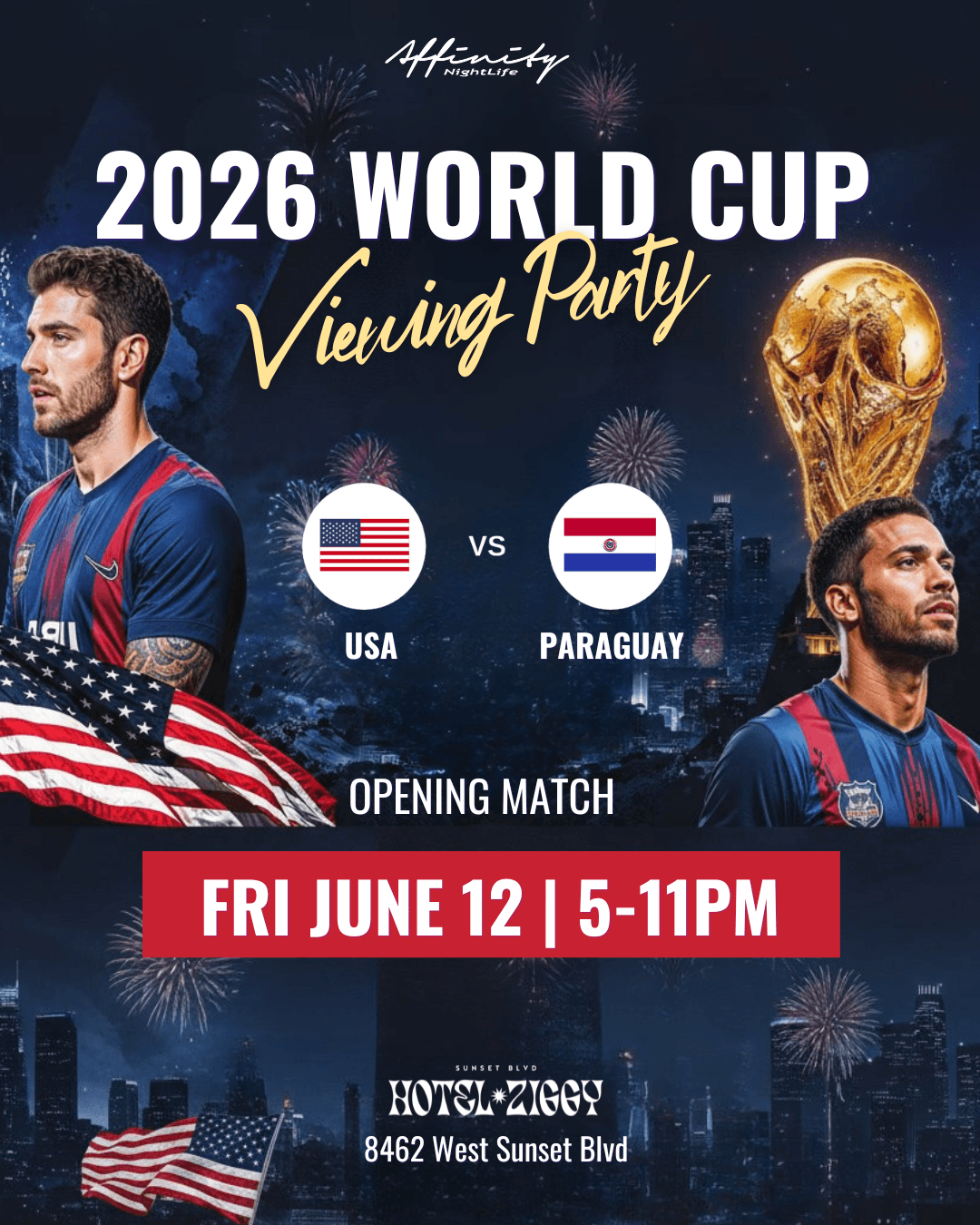 World Cup Viewing Party - USA + Paraguay